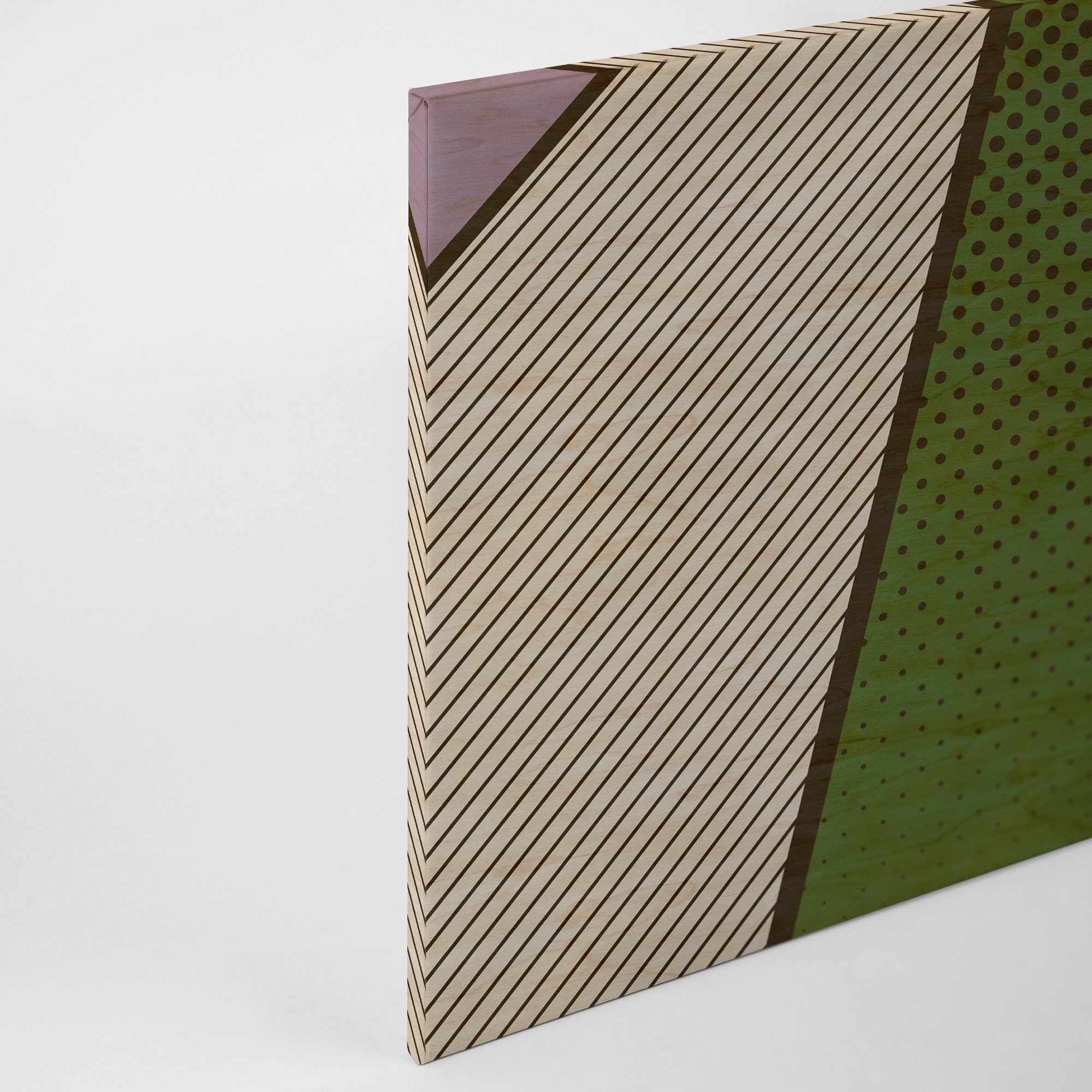 A.S. Création Leinwandbild »pattern play 3«, Kunst-Modern-Kinder, (1 St.), Keilrahmen Bild Grafisch Geometrisch Leinwand-Bild Wohnzimmer modern