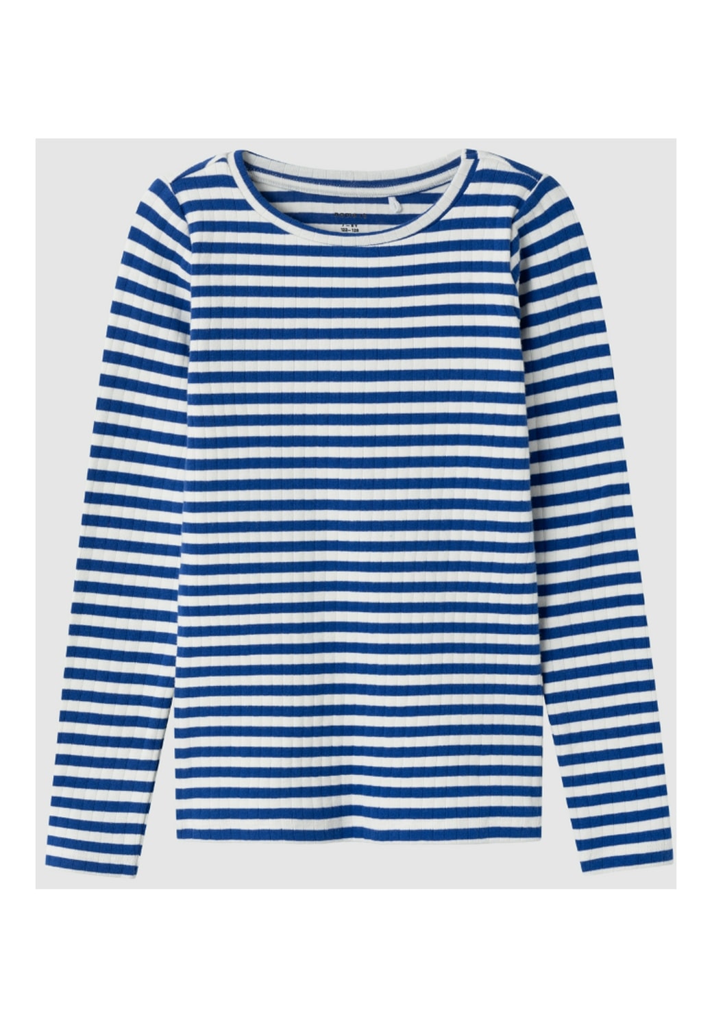 Name It Langarmshirt »NKFSURAJA XSL LS TOP NOOS«, toller Ringel-Look in gerippter Qualität
