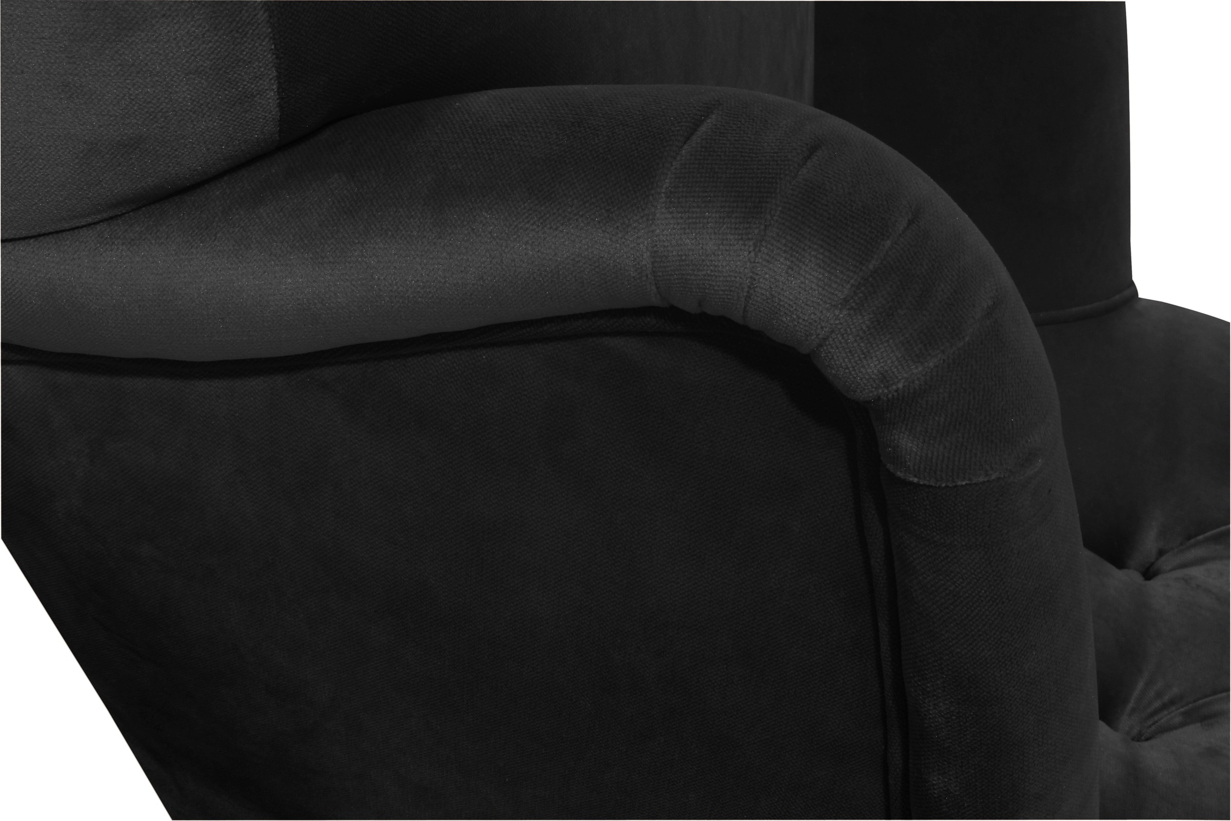 Max Winzer® Chesterfield-Sessel »Bradley, Loungesessel, Chesterfield Optik in aktuellen Farben, bequem«, hohe Rückenlehne mit edler Knopfheftung, Retro und modern, hoher Fuß