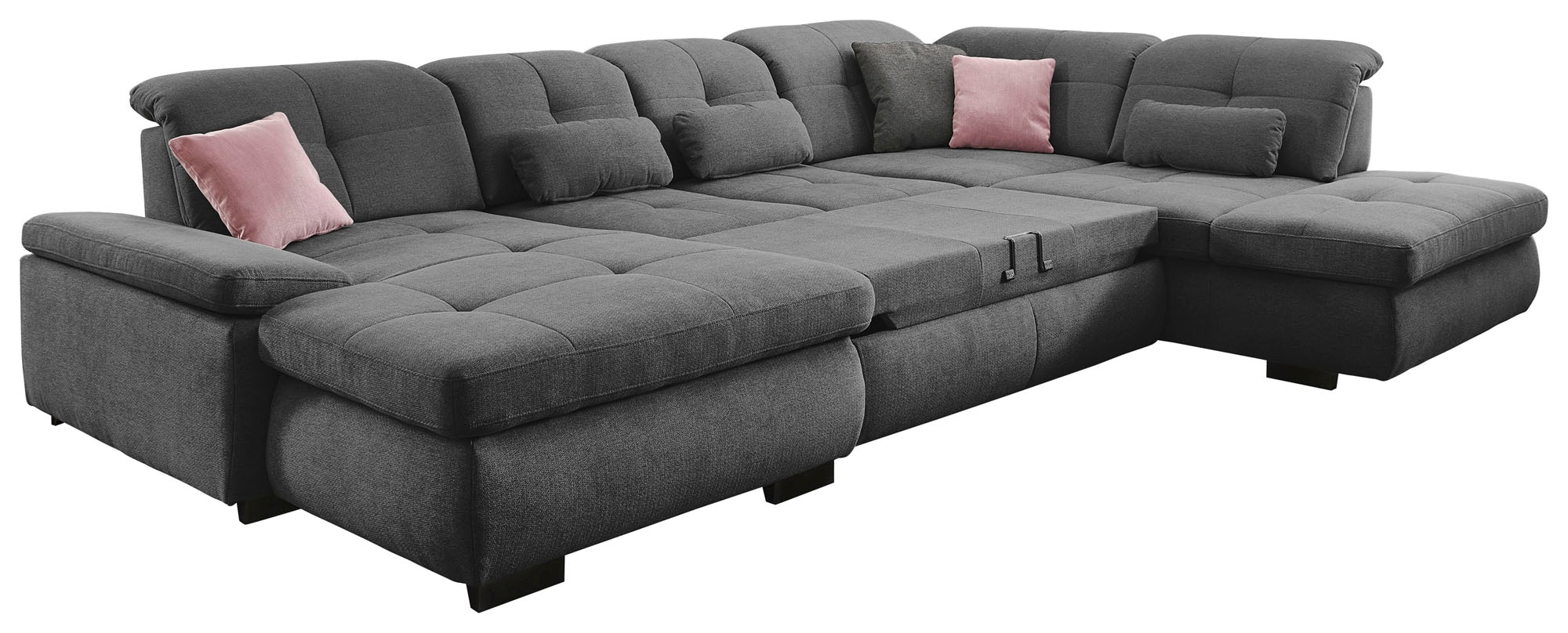 Die PlanBar Ecksofa »MP-IN16012 L-Form, mit Kaltschaum-Polsterung«, inkl. Sitztiefenverstellung wahlweise mit weiteren Funktionen