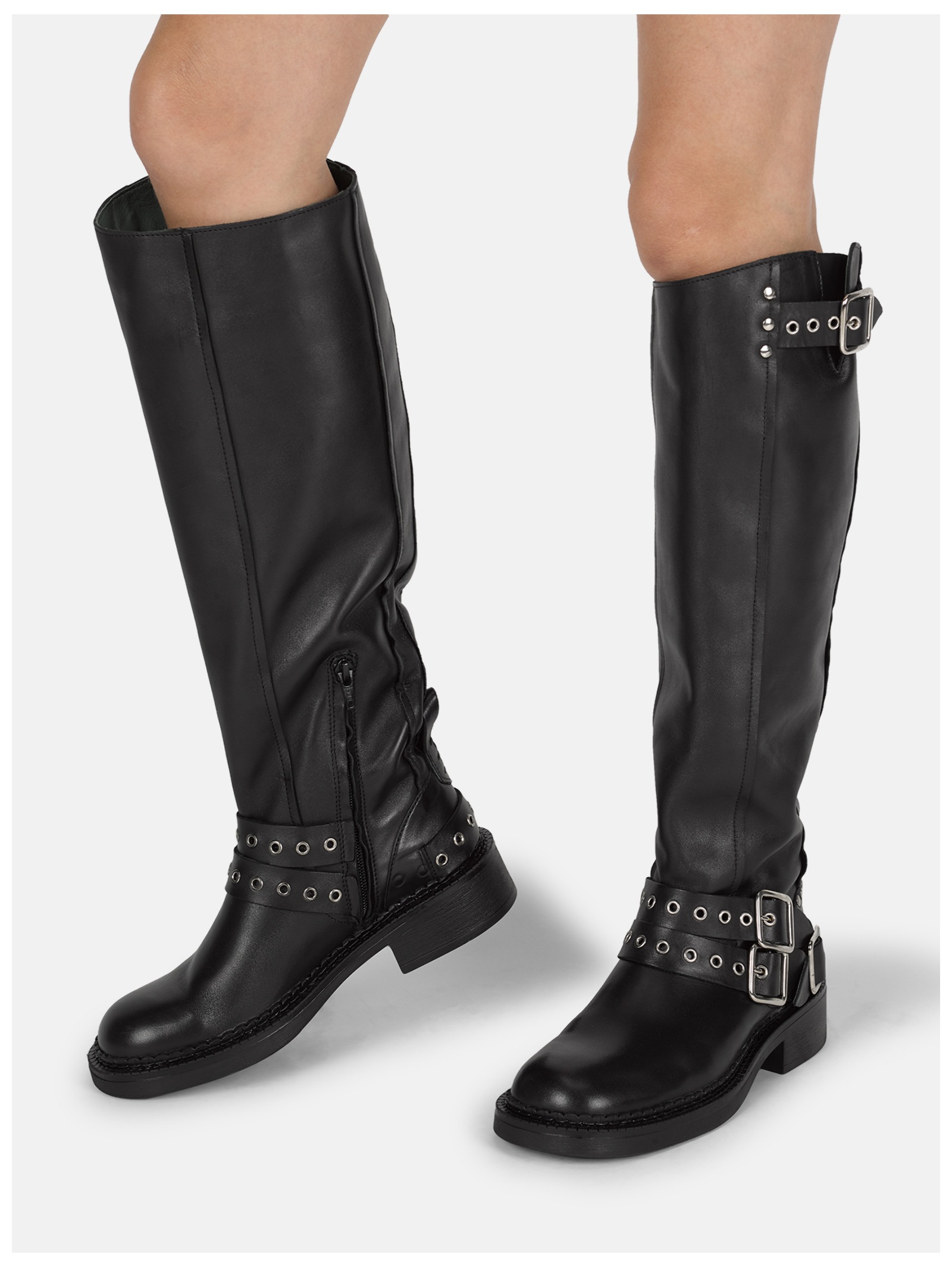 Felmini Overkneestiefel »Felmini Stiefel Leder«