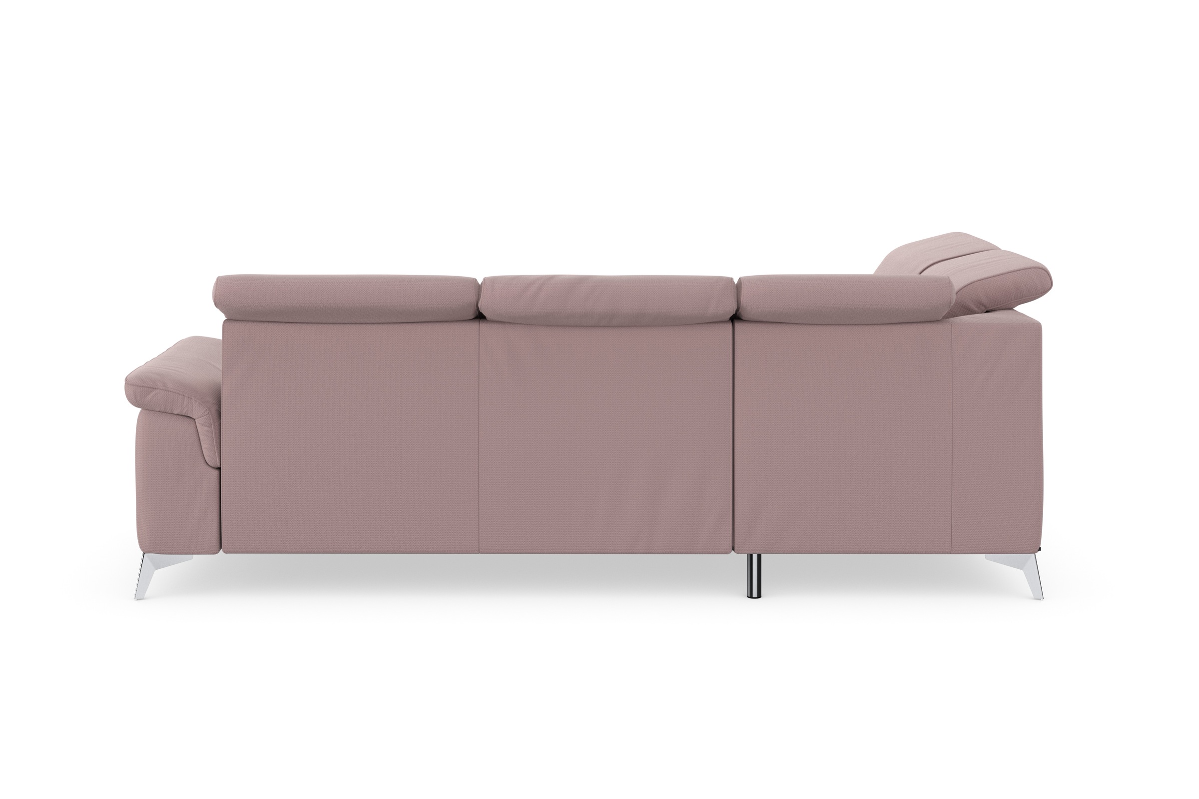 sit&more Ecksofa »Sinatra L-Form«, mit Ottomane, optional mit Kopfteilverstellung und Armteilfunktion