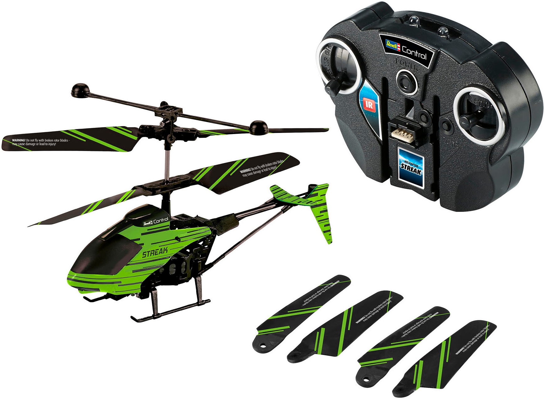 Revell® RC-Helikopter »Revell® control - Streak; Glow in the dark«, leuchtet im Dunkeln