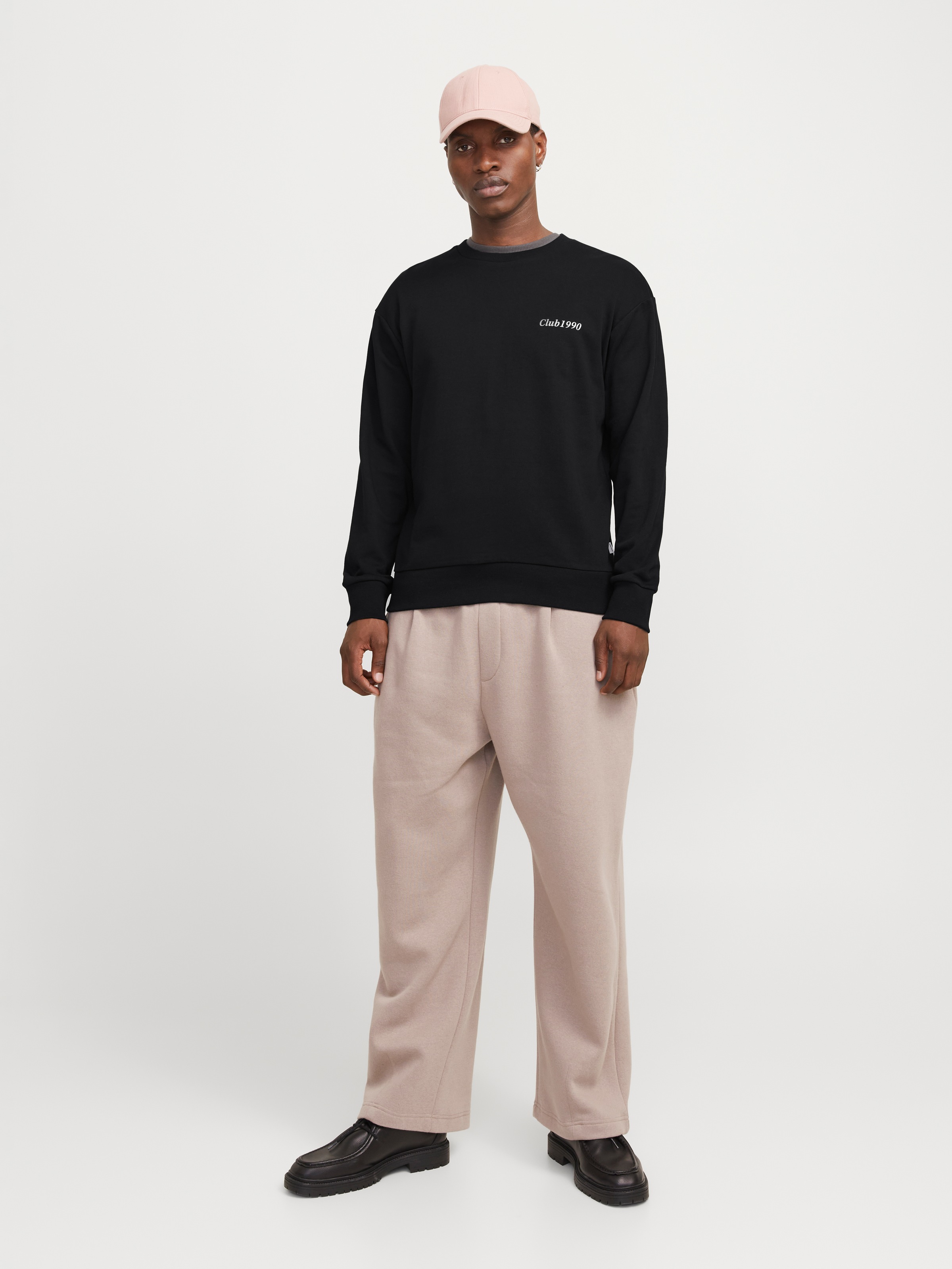Jack & Jones Sweatshirt »JJEBRADLEY GRAPHIC SWEAT CREW NOOS«, mit Front und Back Print