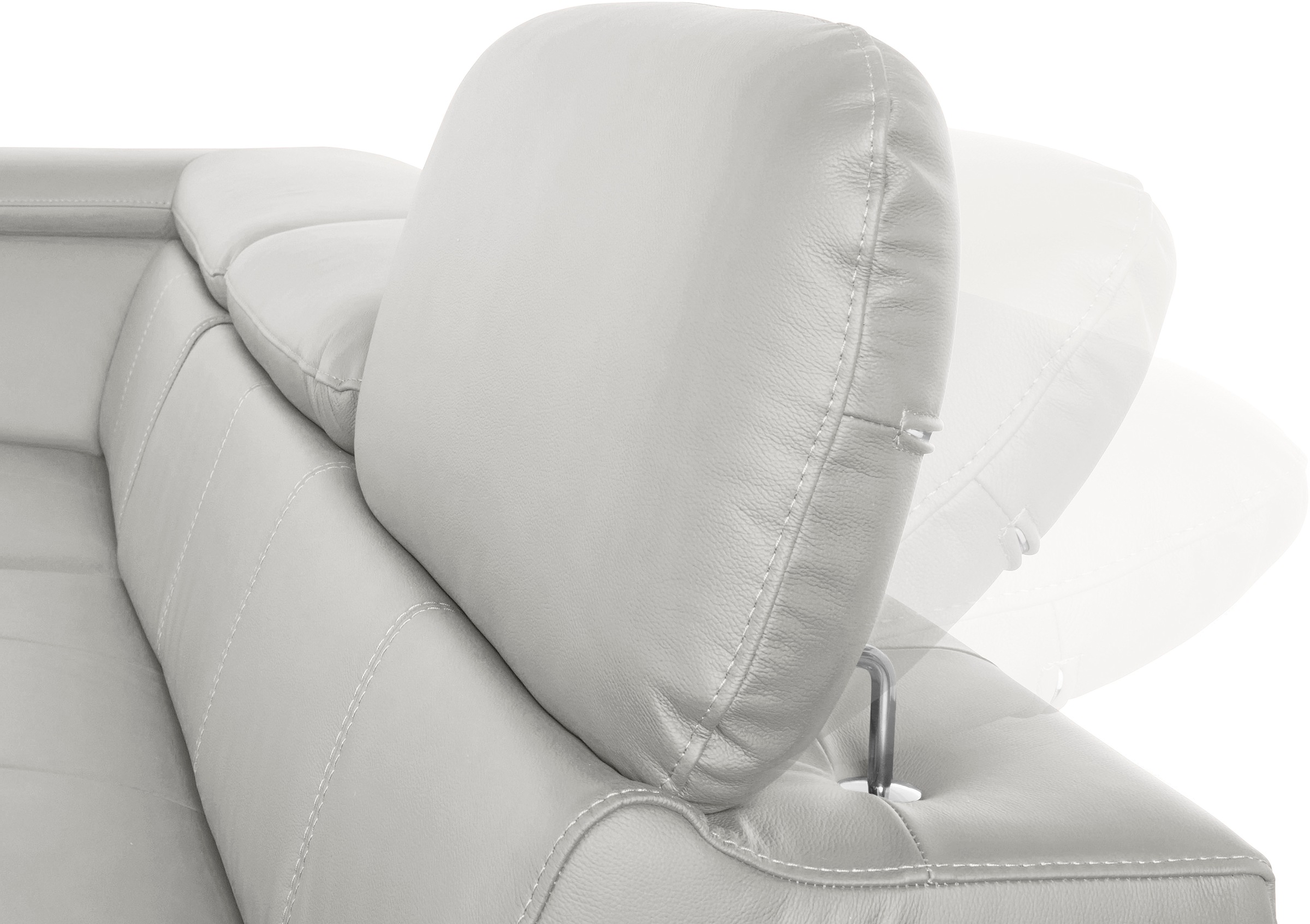 COTTA Ecksofa »Chef L-Form«, mit Kopfteilverstellung, wahlweise mit Bettfunktion