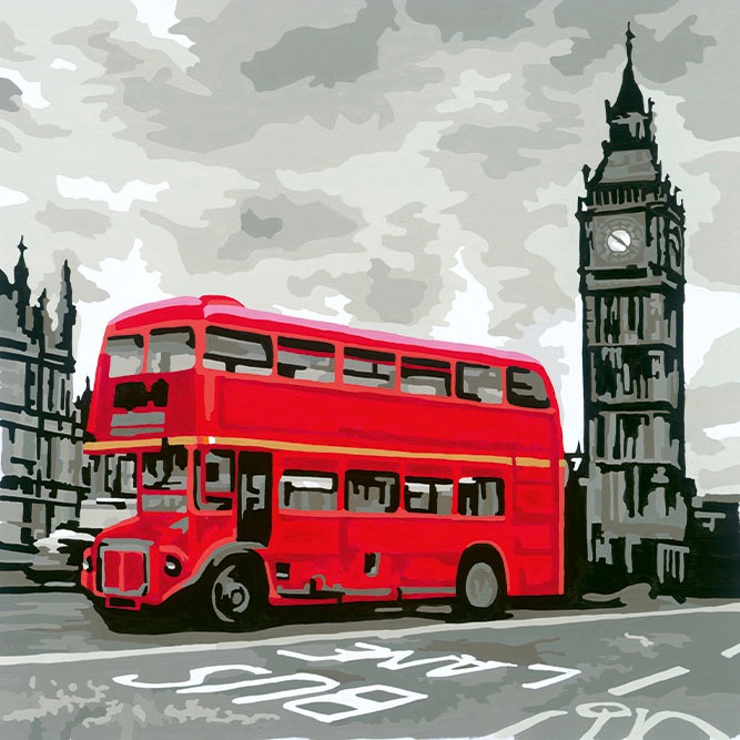 Ravensburger Malen nach Zahlen »CreArt, London Calling«, Made in Europe