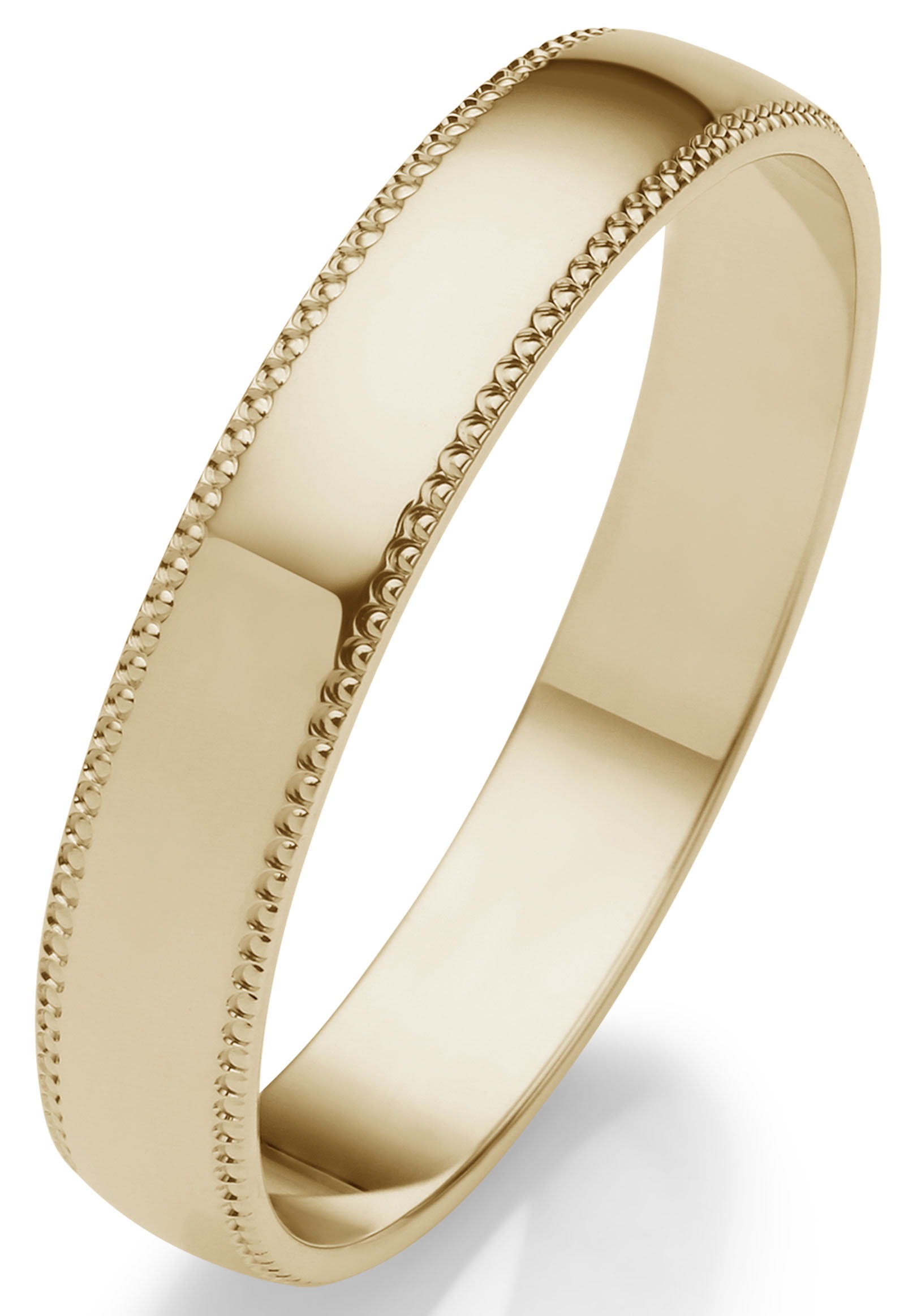 Firetti Trauring »Schmuck Geschenk Gold 375 Hochzeit Ehering "LIEBE"«, Made in Germany, wahlweise mit oder ohne Brillanten