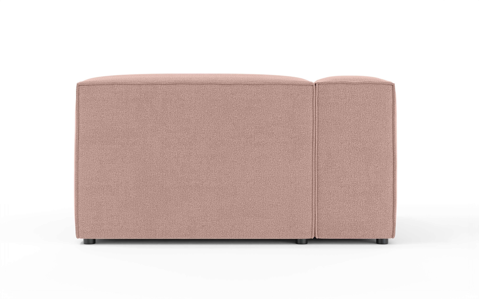 INOSIGN Ottomane »XL HAILY links/rechts bestellbar, extra tief, Maße B/T/H: 130/160/72cm«, als Modul oder separat verwendbar, für individuelle Zusammenstellung