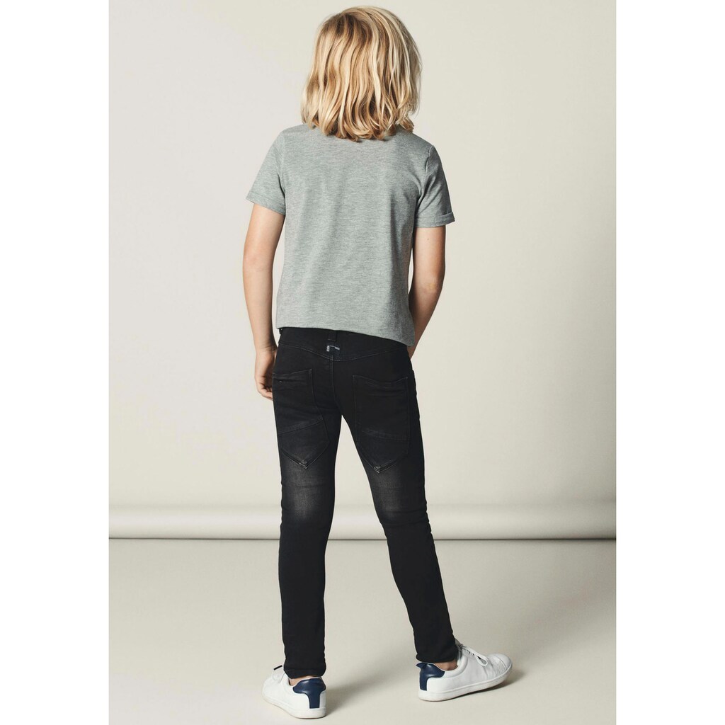 Name It Stretch-Jeans »NITCLAS XSL/XSL DNM PANT«, mit Teilungsnähten