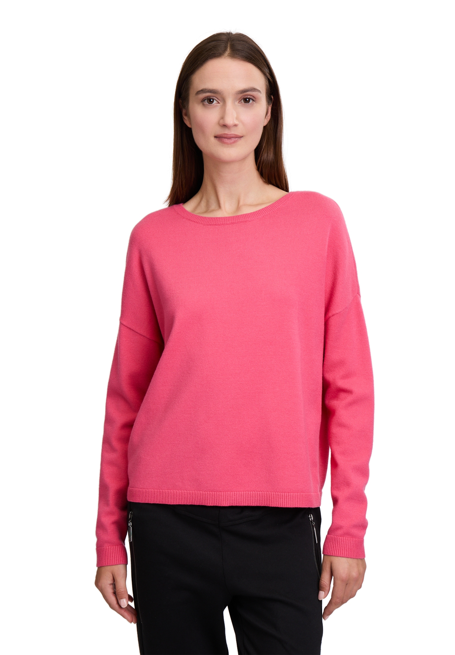 Cartoon Strickpullover »Strickpullover mit Rundhalsausschnitt«