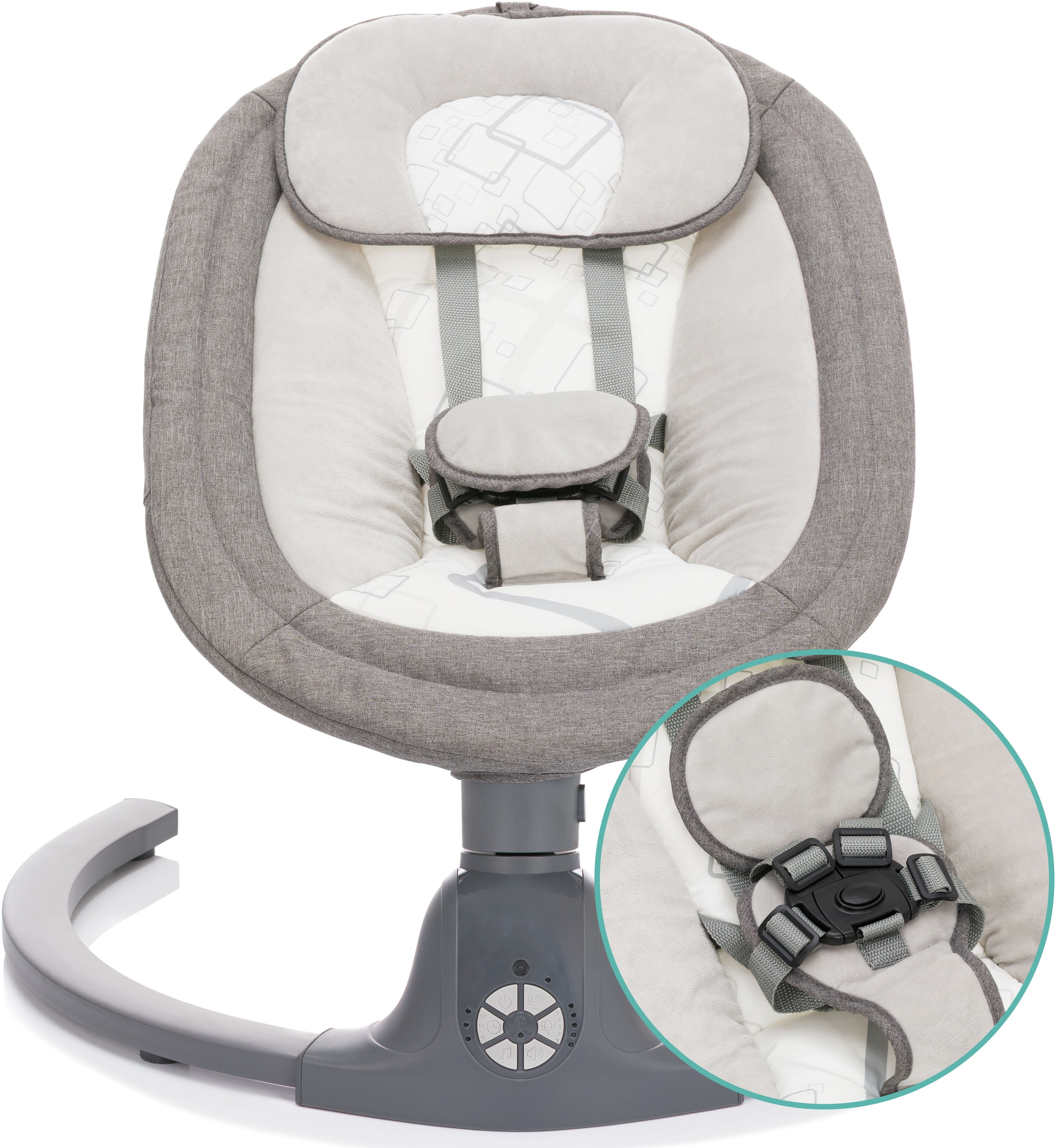 Fillikid Babywippe »Stella« bis 9 kg elektrisch; intelligente KI-Bewegungserkennung