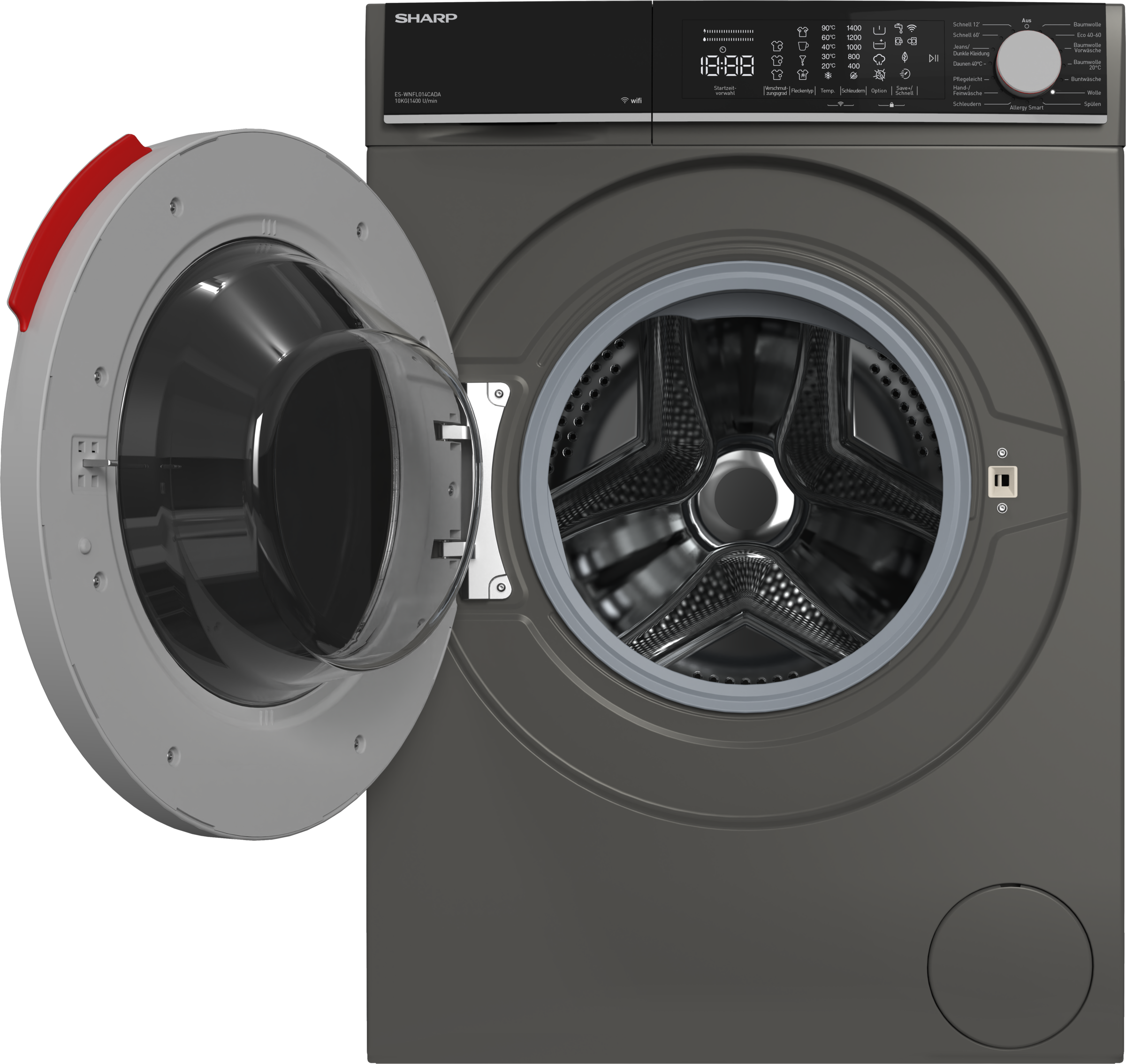 Sharp Waschmaschine High Class »ES-WNFL014CADA-DE«, 10 kg, 1400 U/min, 10kg günstig online kaufen