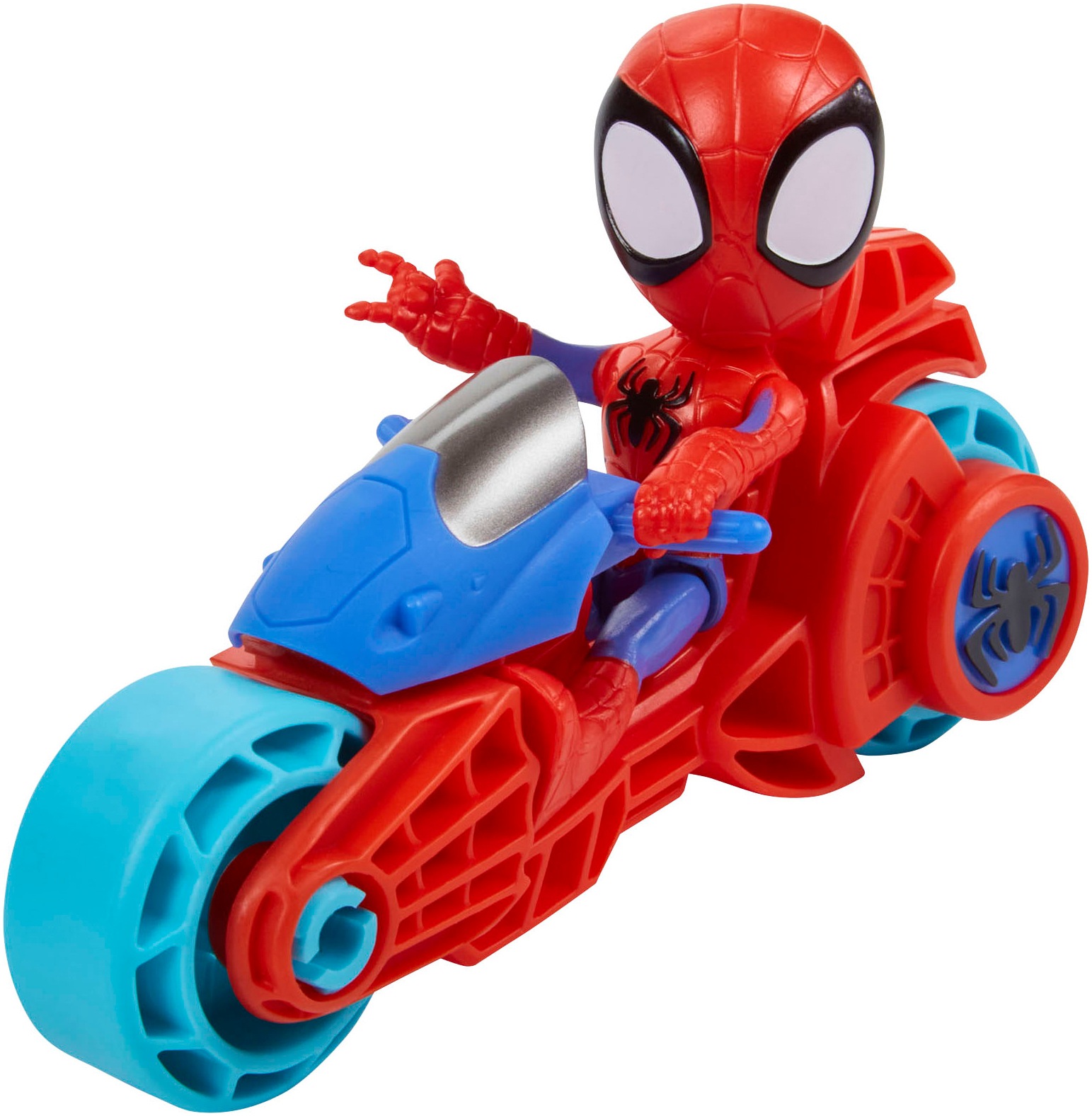 Hasbro Actionfigur »Marvel Spidey and His Amazing Friends, Spidey mit Motorrad«