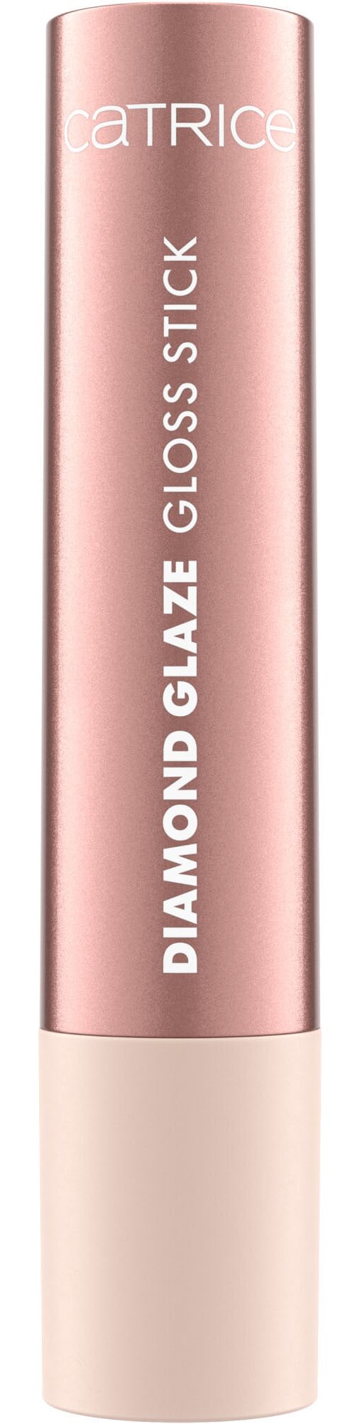 Catrice Lippenstift »DIAMOND GLAZE GLOSS STICK« glänzendes Finish mit intensivem Glow, pflegend wie ein Balsam