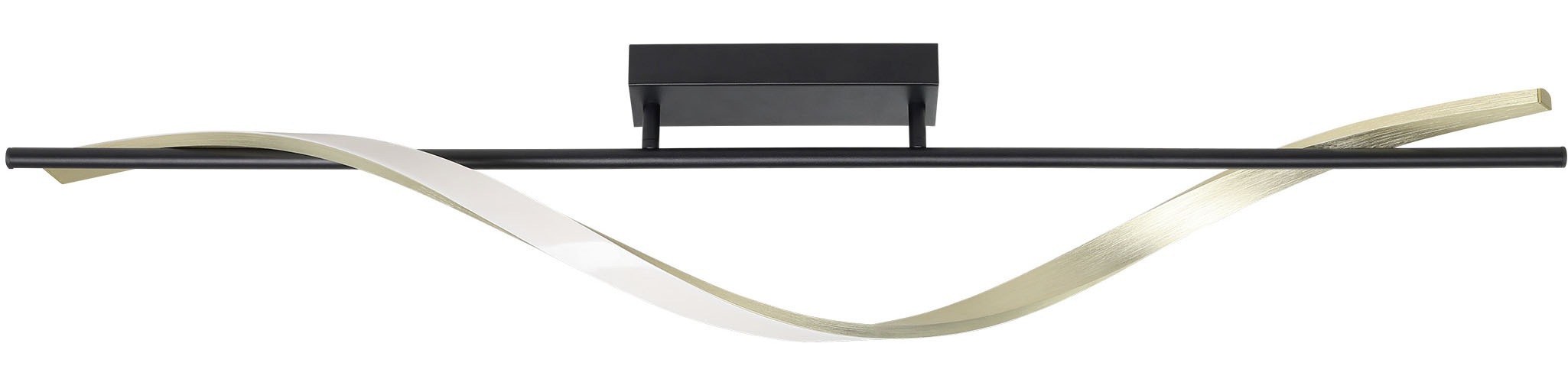 EGLO Deckenleuchte »CONAPRATO Deckenlampe - Alu, Stahl - LED - 20W - IP20« LED-Modul 1 Stk. Kaltweiß | Neutralweiß | Warmweiß Wohzimmerlampe, Esszimmerlampe, Flur, Schlafzimmer, L115 x B16 x H20cm