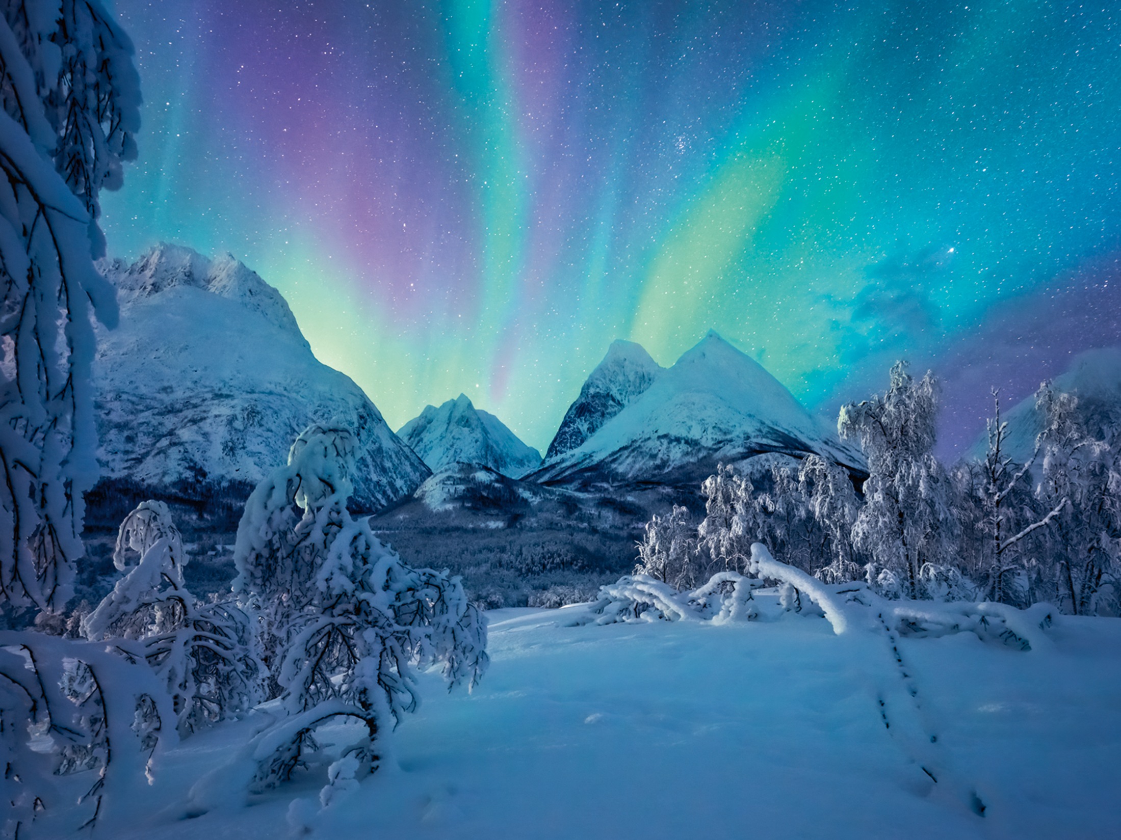 Ravensburger Puzzle »power of nature, Wenn die Nordlichter tanzen«, Made in Germany