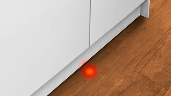 NEFF vollintegrierbarer Geschirrspüler N 50 »S155HTX15E«, 12 Maßgedecke, Info Light: projizierter Punkt während des Betriebs