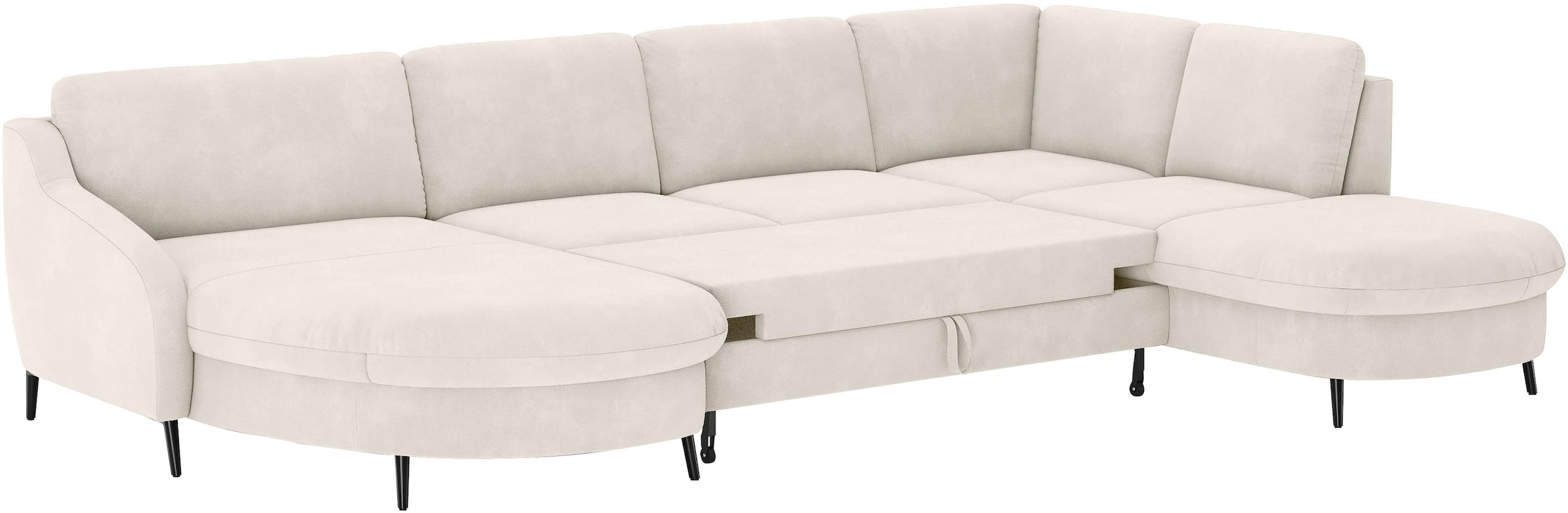 sit&more Wohnlandschaft »Soul U-Form«, wahlweise mit Bett und Bettkasten
