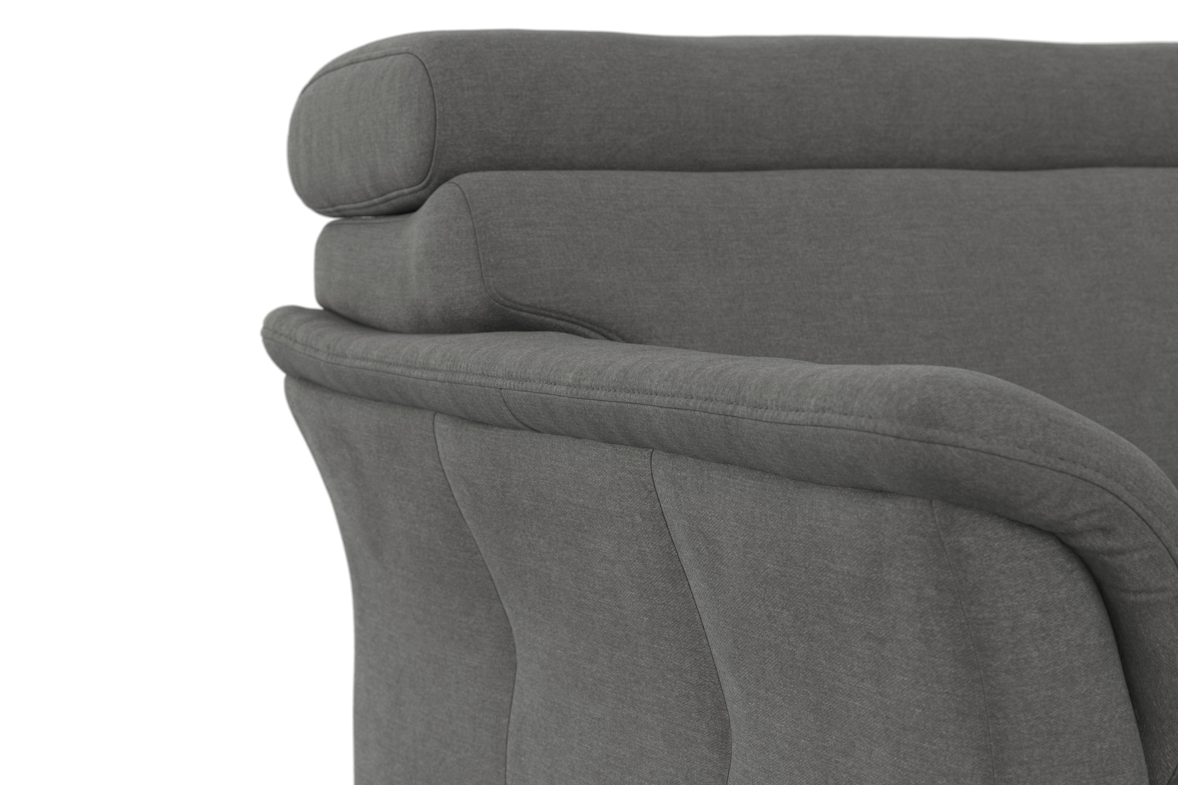 sit&more Ecksofa »Marano L-Form«, inklusive Kopfteilverstellung, wahlweise mit Bettfunktion, Bettkasten