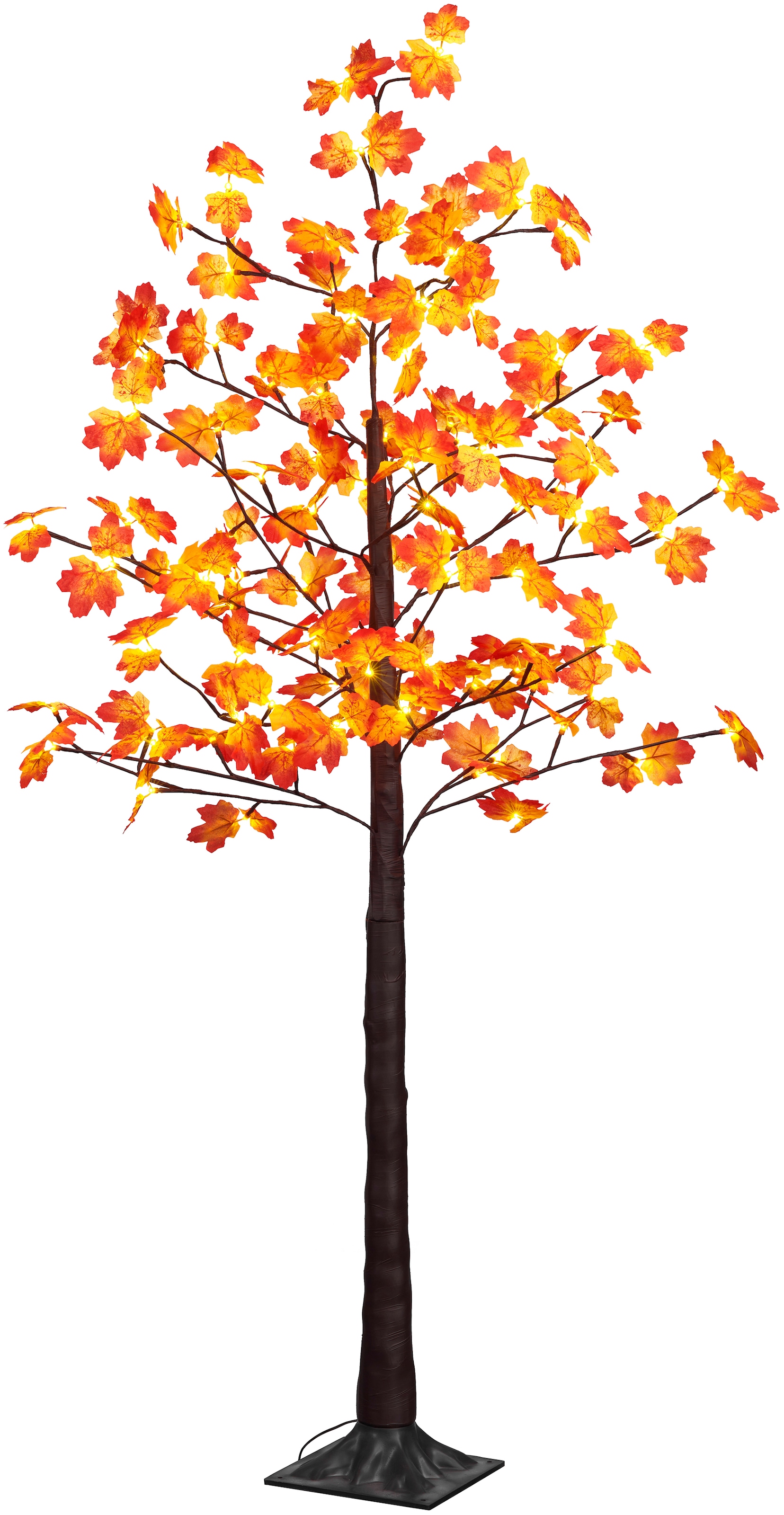 kaufen online mit »Weihnachtsdeko«, Deko-Herbstbaum 96 BONETTI flammig-flammig, Ahornblättern LED Beleuchteter Baum