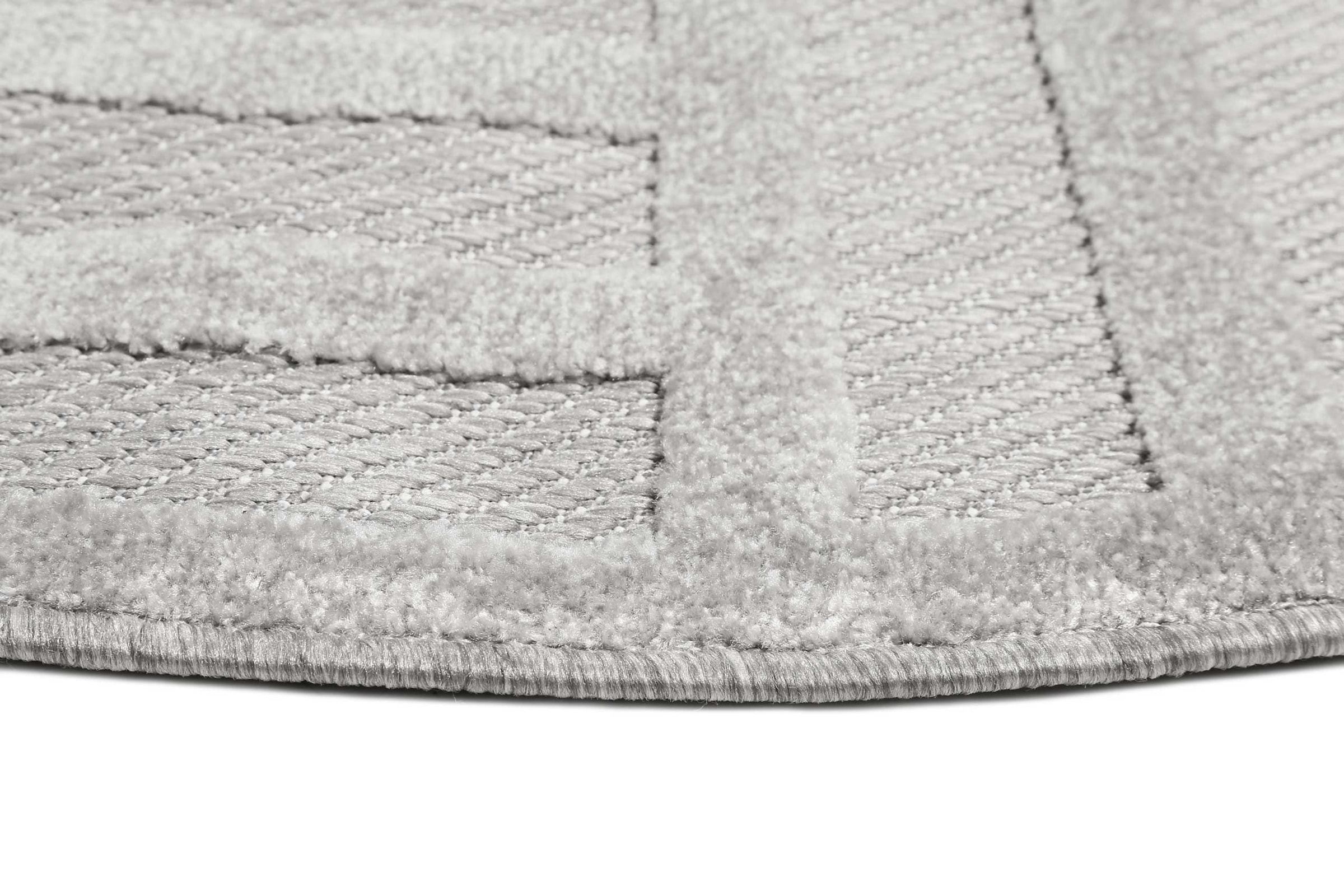 Esprit Outdoorteppich »Spirit,  ESP-54229«, rund, 6 mm Höhe, mit Hoch-Tief-Effekt, grafisch, modern, robust, Terrasse, Küche