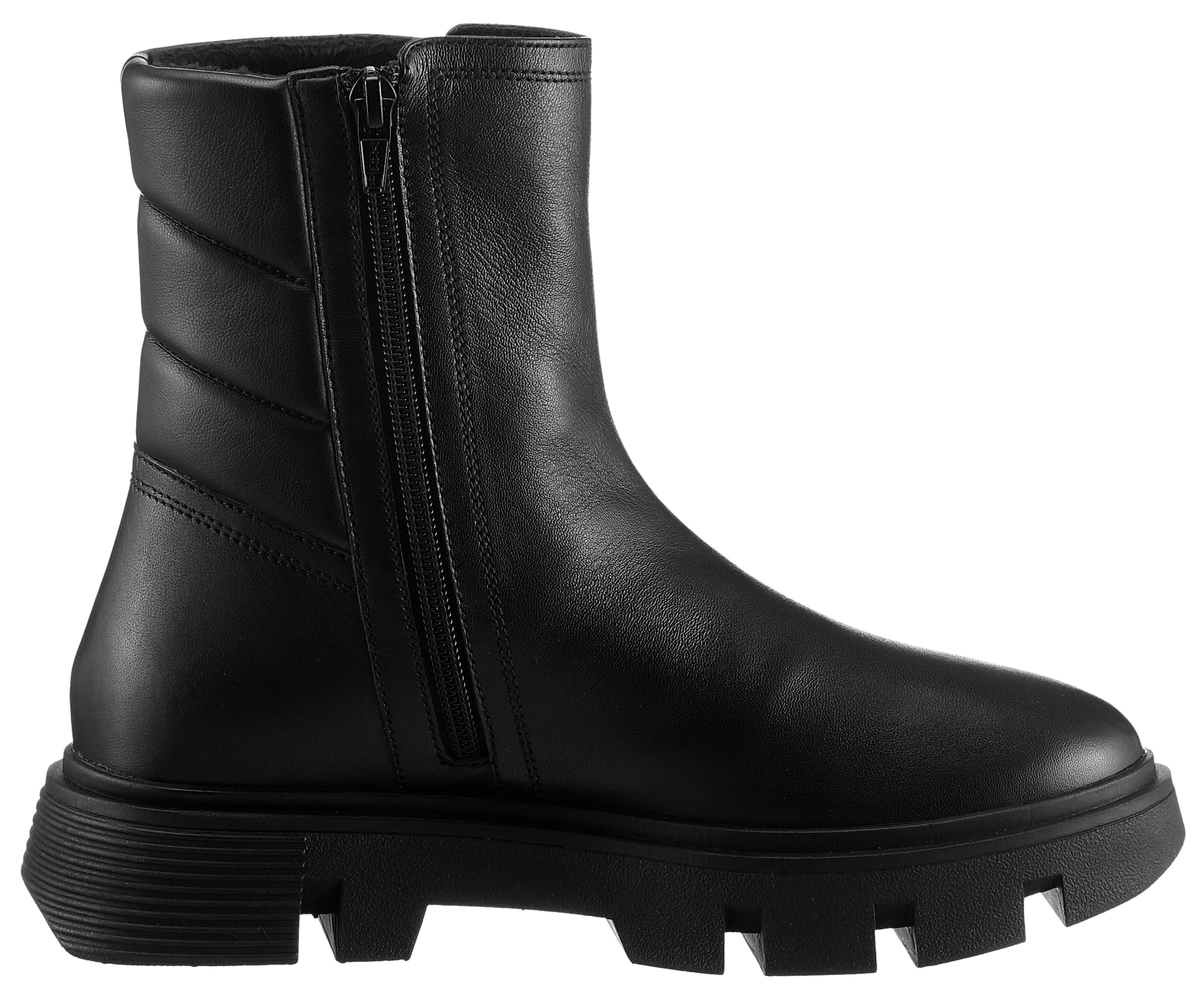 Geox Winterboots »D VILDE F«  Chunky Boot, Plateau Stiefel mit Plateausohle