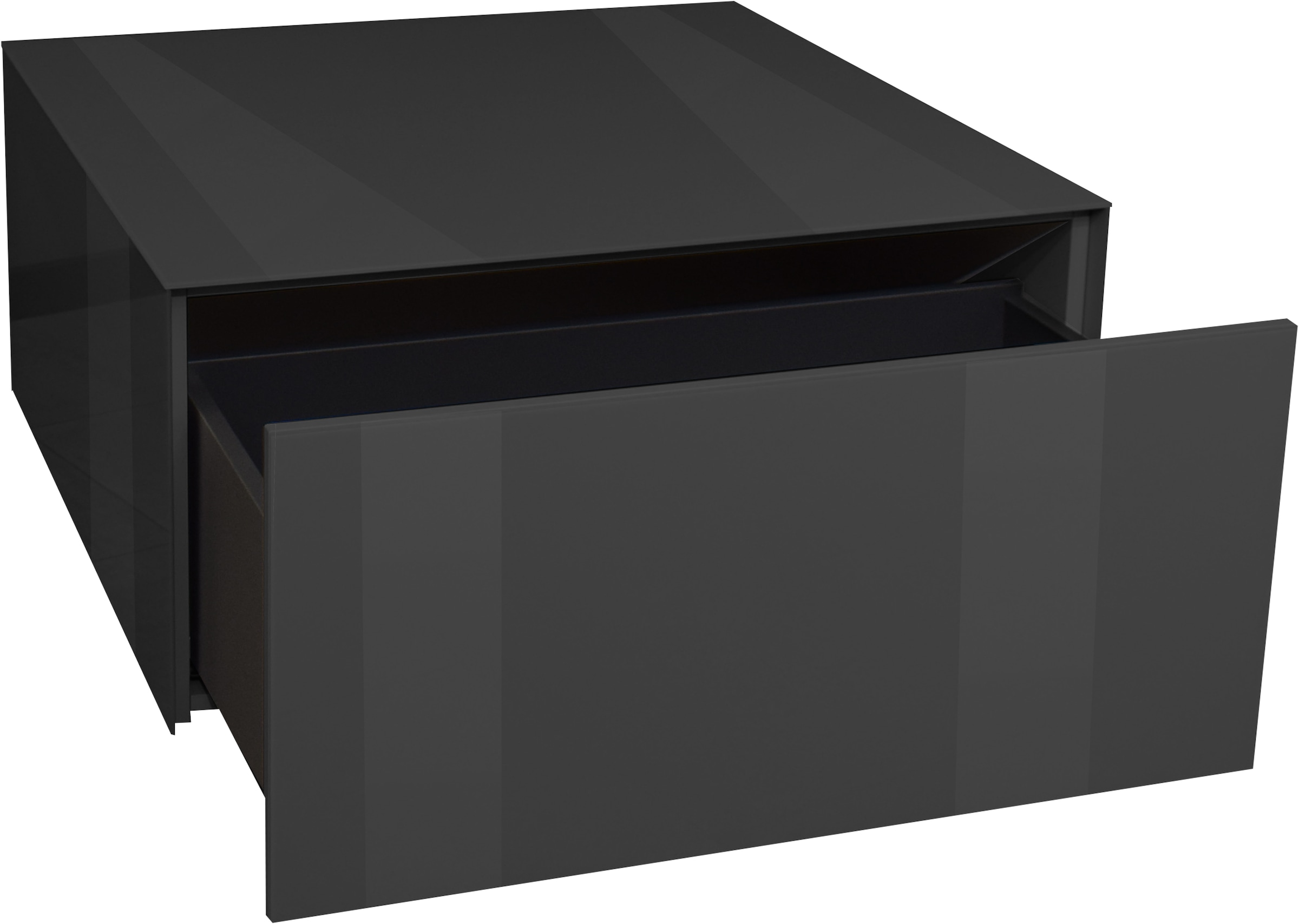 Mäusbacher Couchtisch »Nova« Couchtisch auf Rollen BHT 75/42/75 cm mit 1 Schublade, 1 offenes Fach