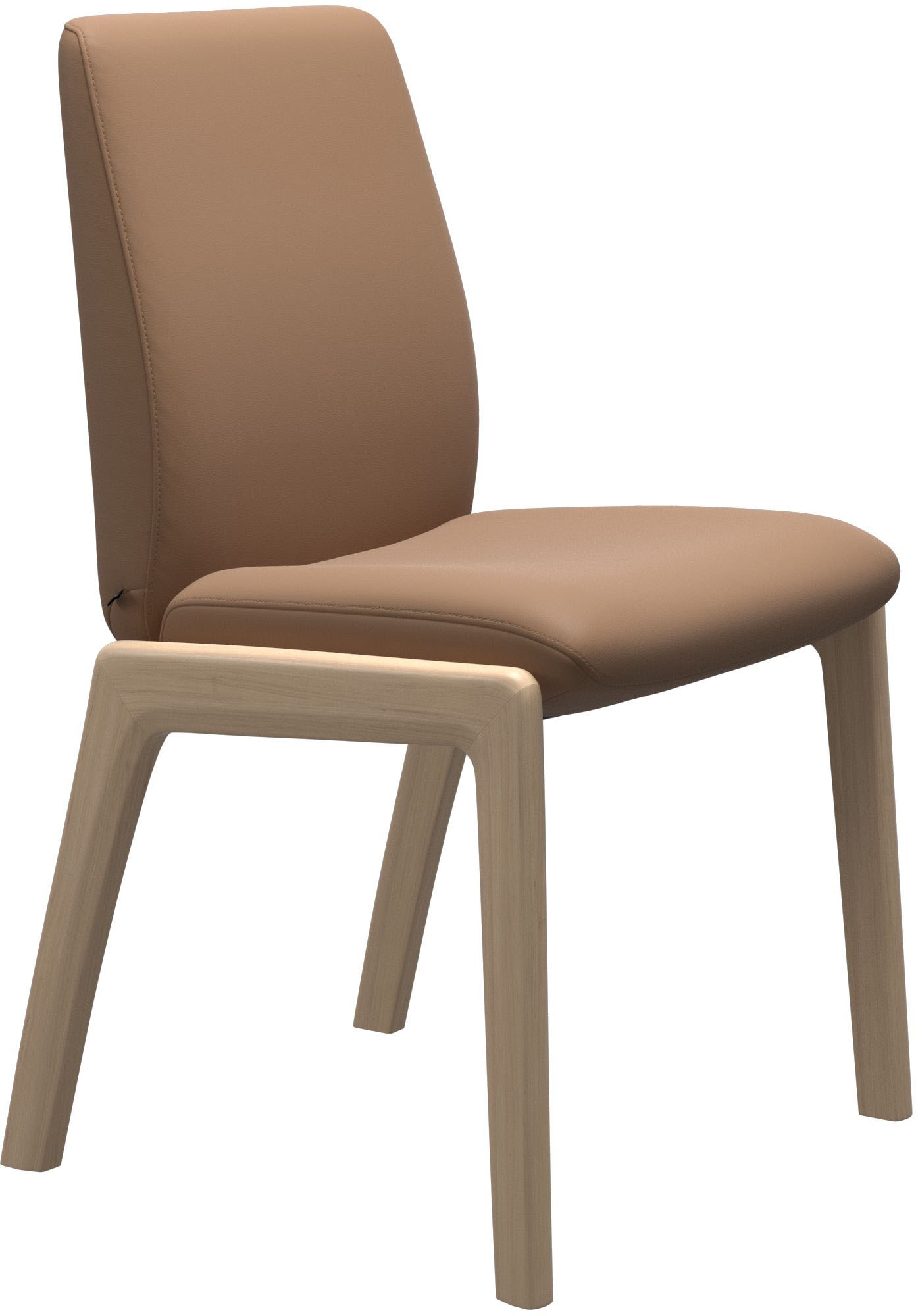 Stressless® Polsterstuhl »Laurel«, Leder BATICK, Low Back, Größe L, mit abgerundeten Beinen in Eiche natur