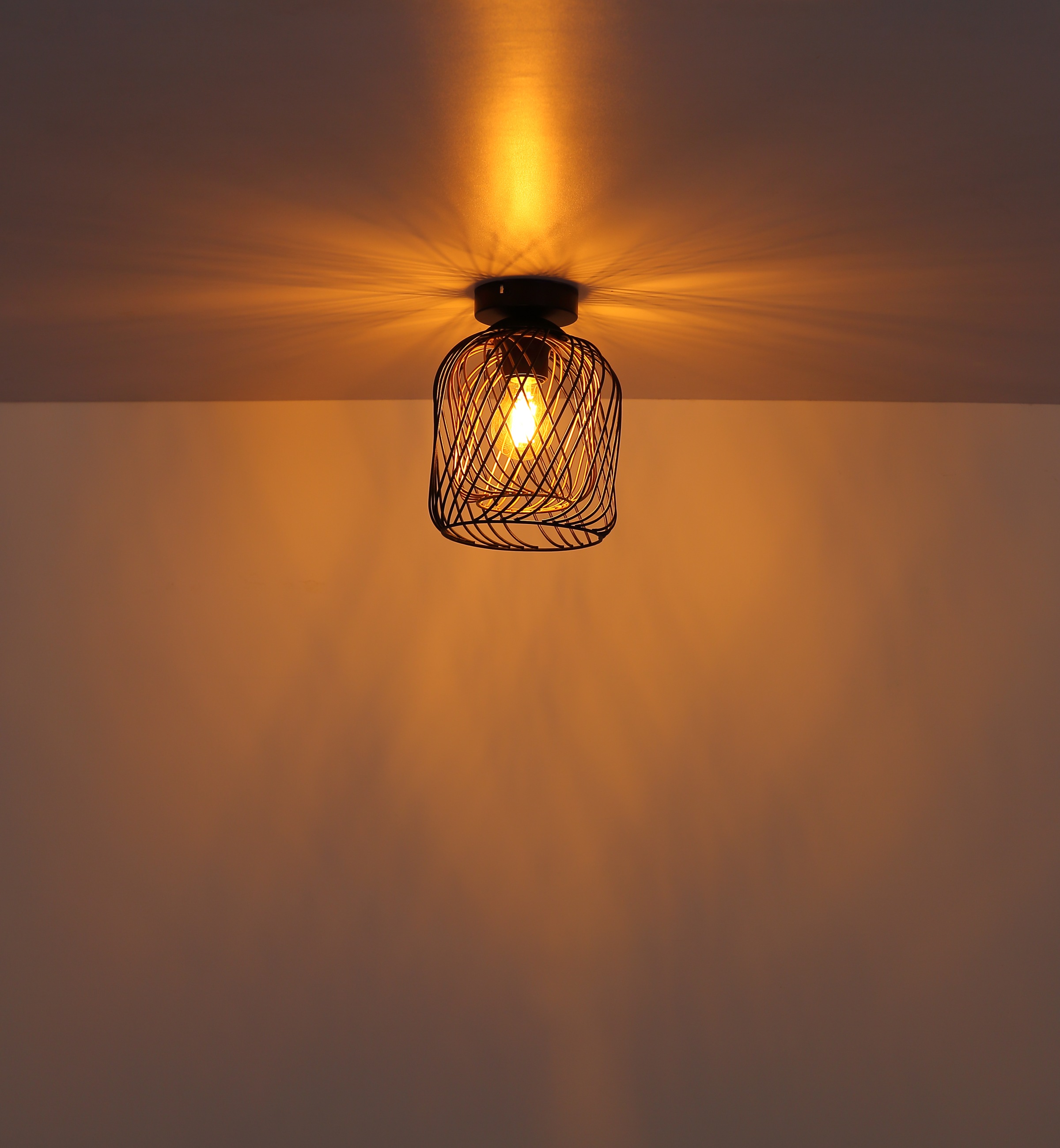 GLOBO LIGHTING Deckenleuchte »DICHTI« E27 1 Stk. Deckenlampe Wohnzimmer-Leu günstig online kaufen