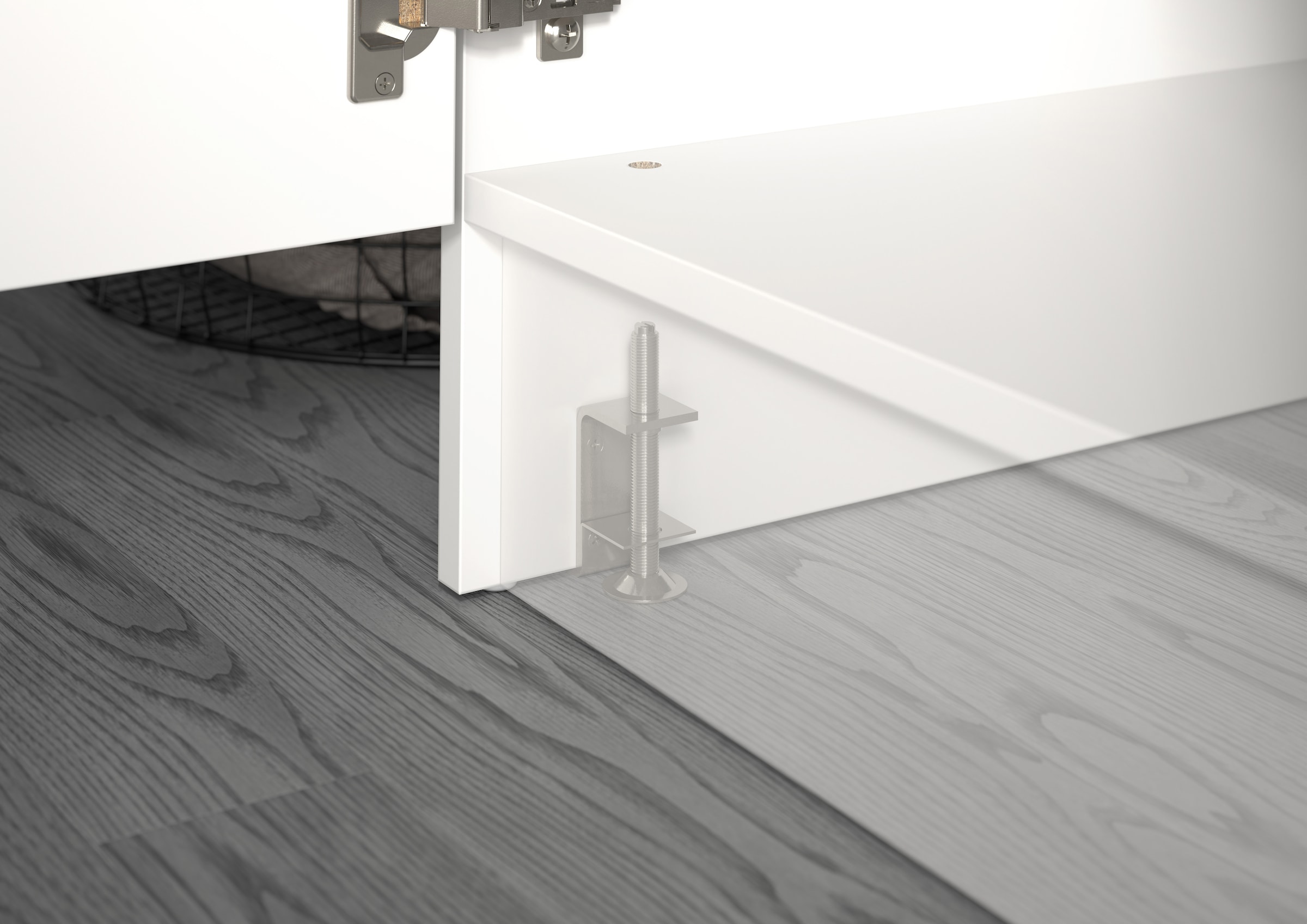 welltime Badmöbel-Set »FALAS, TOPSELLER!, 4-teilig, Hauswirtschaftsraum Set, Breite 292 cm« 2x Waschmaschinenumbau-, 1x Wäsche- & 1x Mehrzweckschrank, 