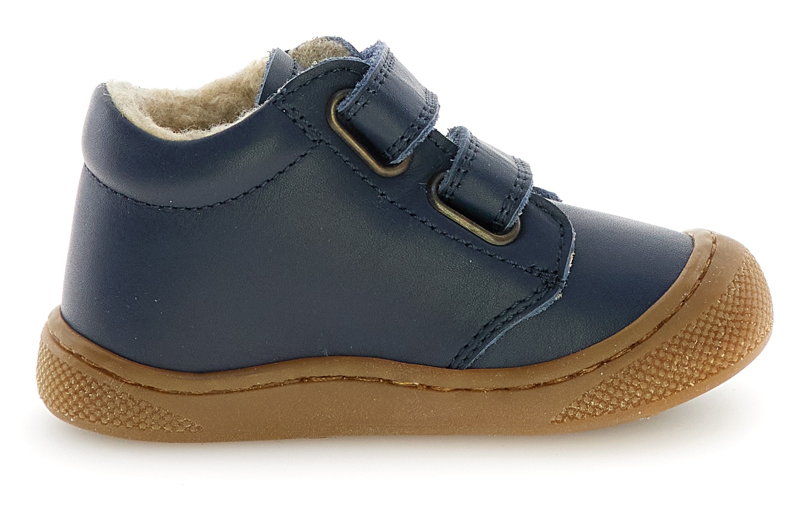 Naturino Lauflernschuh »Cocoon Wide«, Babyschuh, Klettschuh mit Wollfutter, Größenschablone zum Download