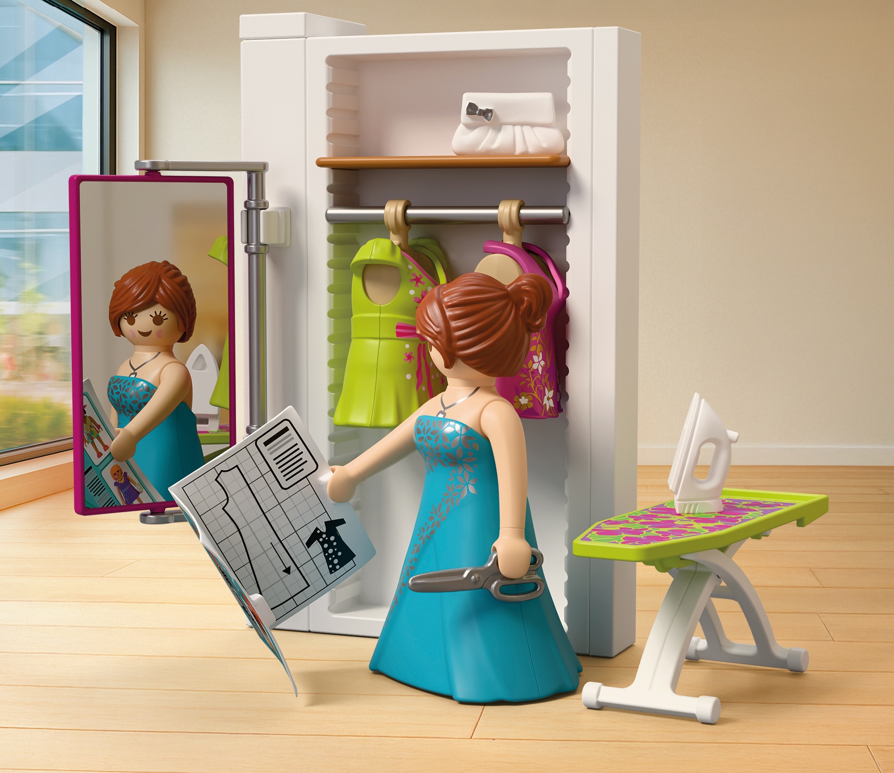 Playmobil® Konstruktions-Spielset »Modedesignerin (72082), My Life« Made in Europe