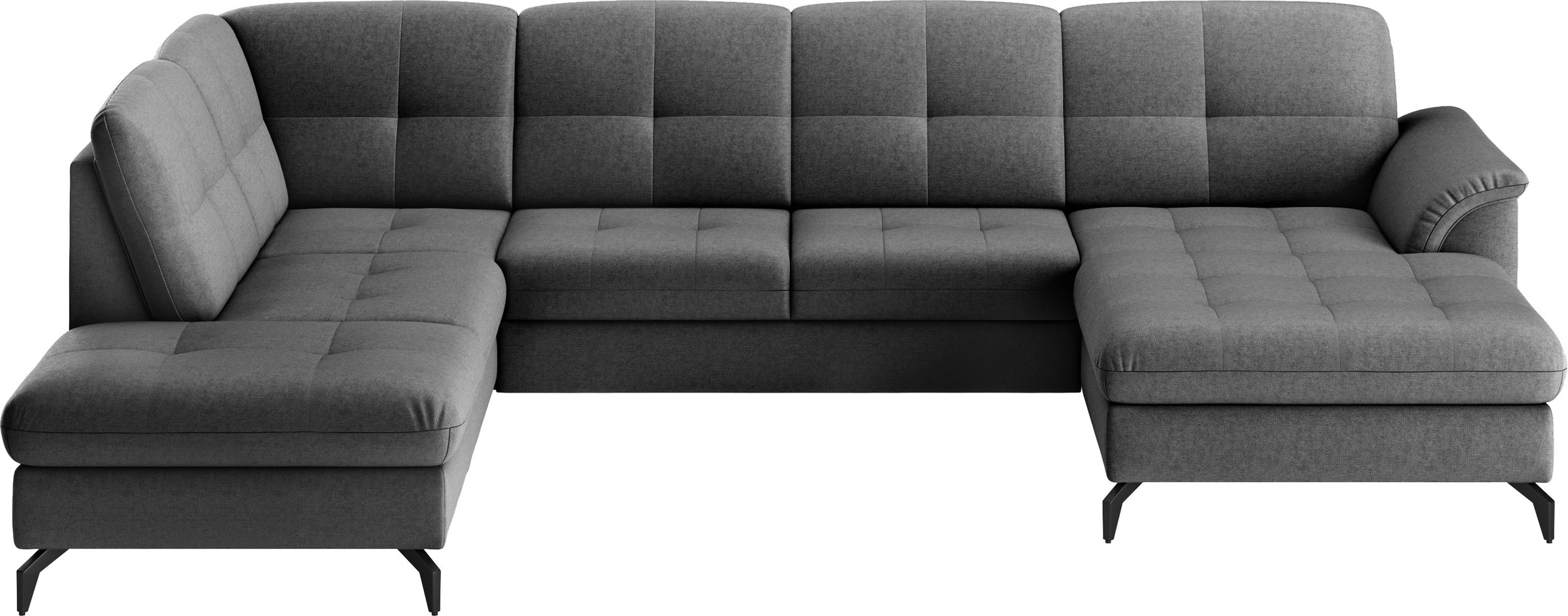 sit&more Wohnlandschaft »Zora U-Form«, wahlweise mit Bettfunktion und Bettkasten
