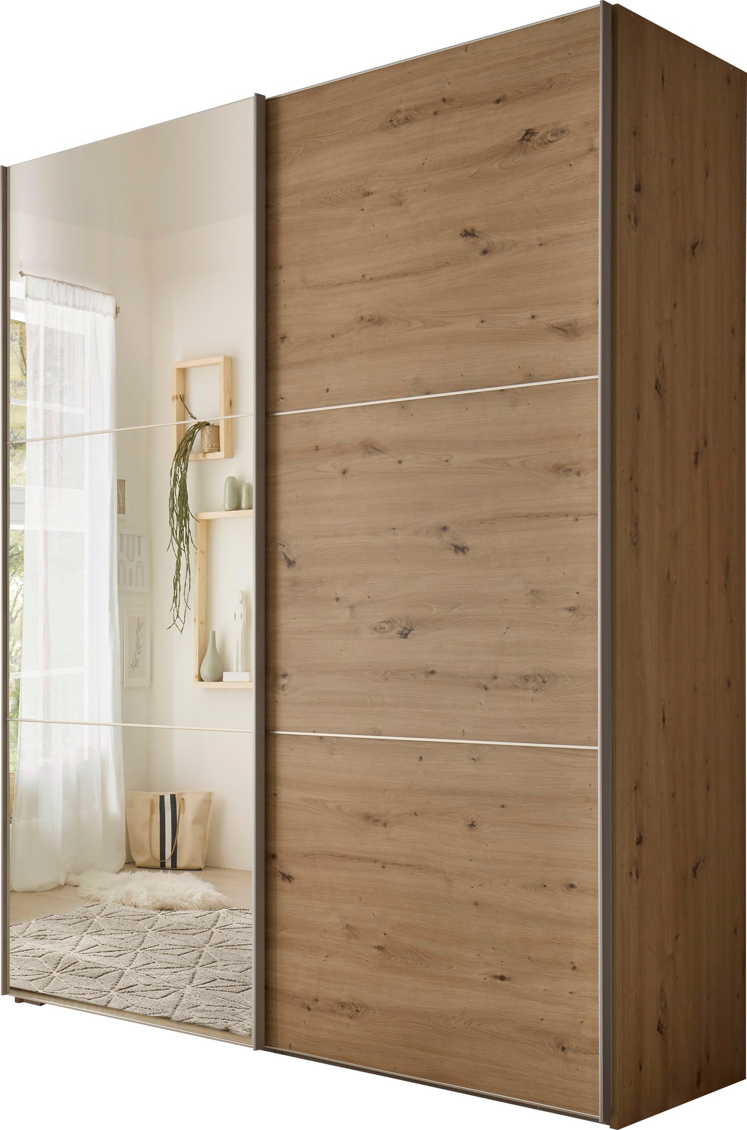 STAUD Schwebetürenschrank »Includo_Minisystem_07_2-türig, Made in Germany« günstig online kaufen