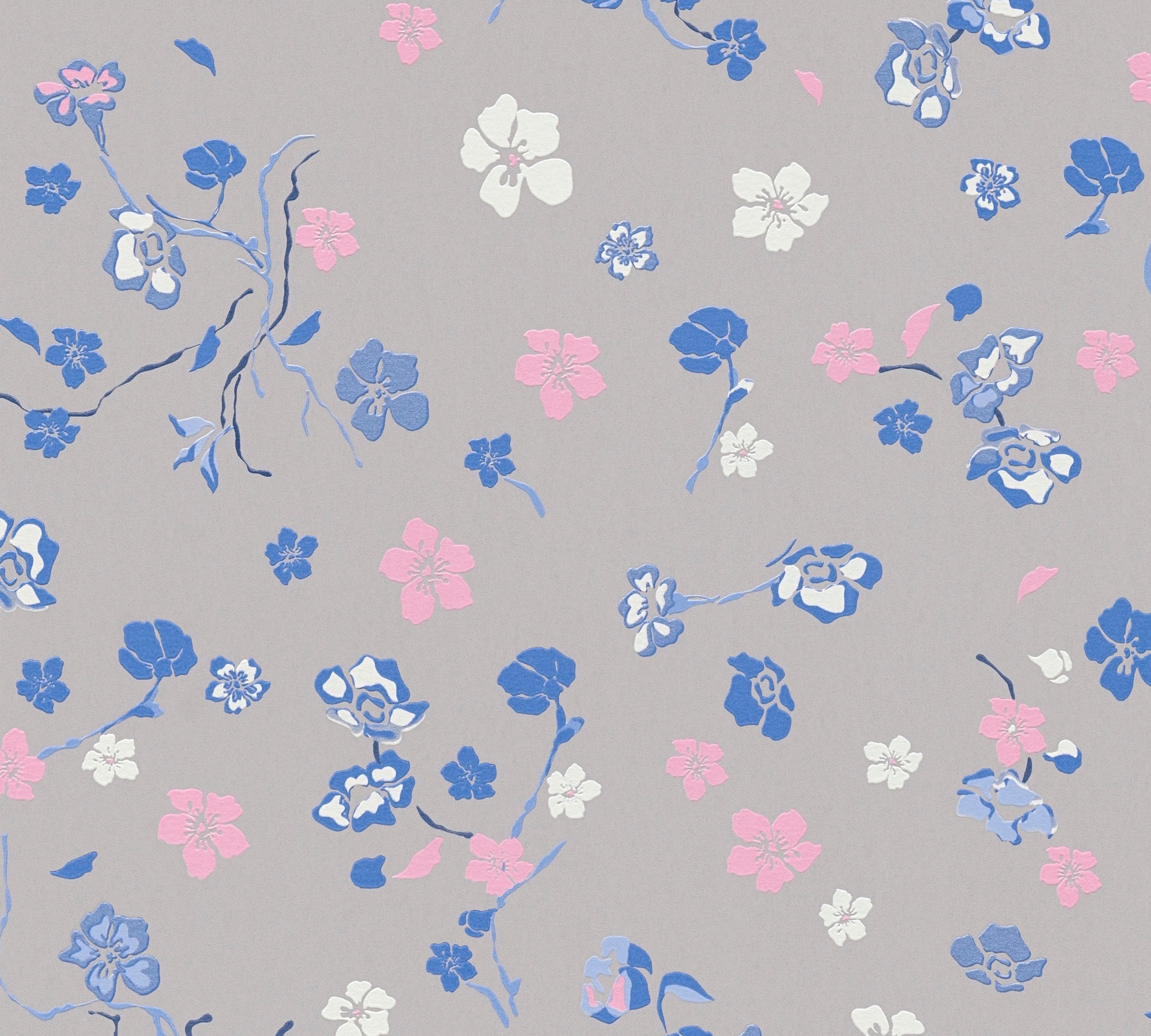 living walls Vliestapete »House of Turnowsky Designer Blumentapete«, matt, extravagant Kunst Floral verspielt