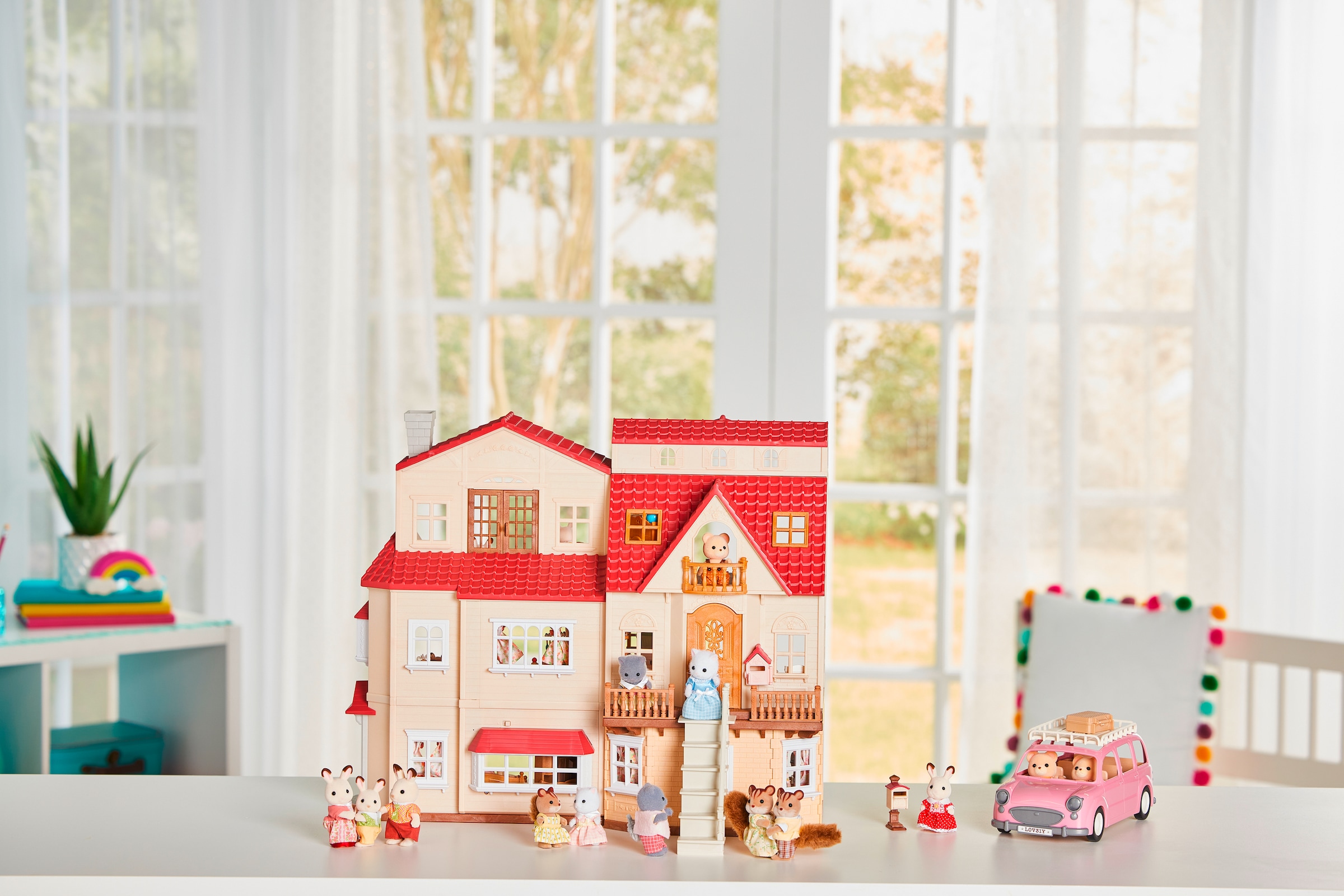 Sylvanian Families Spielwelt »Stadthaus mit Dachzimmer (5716)«