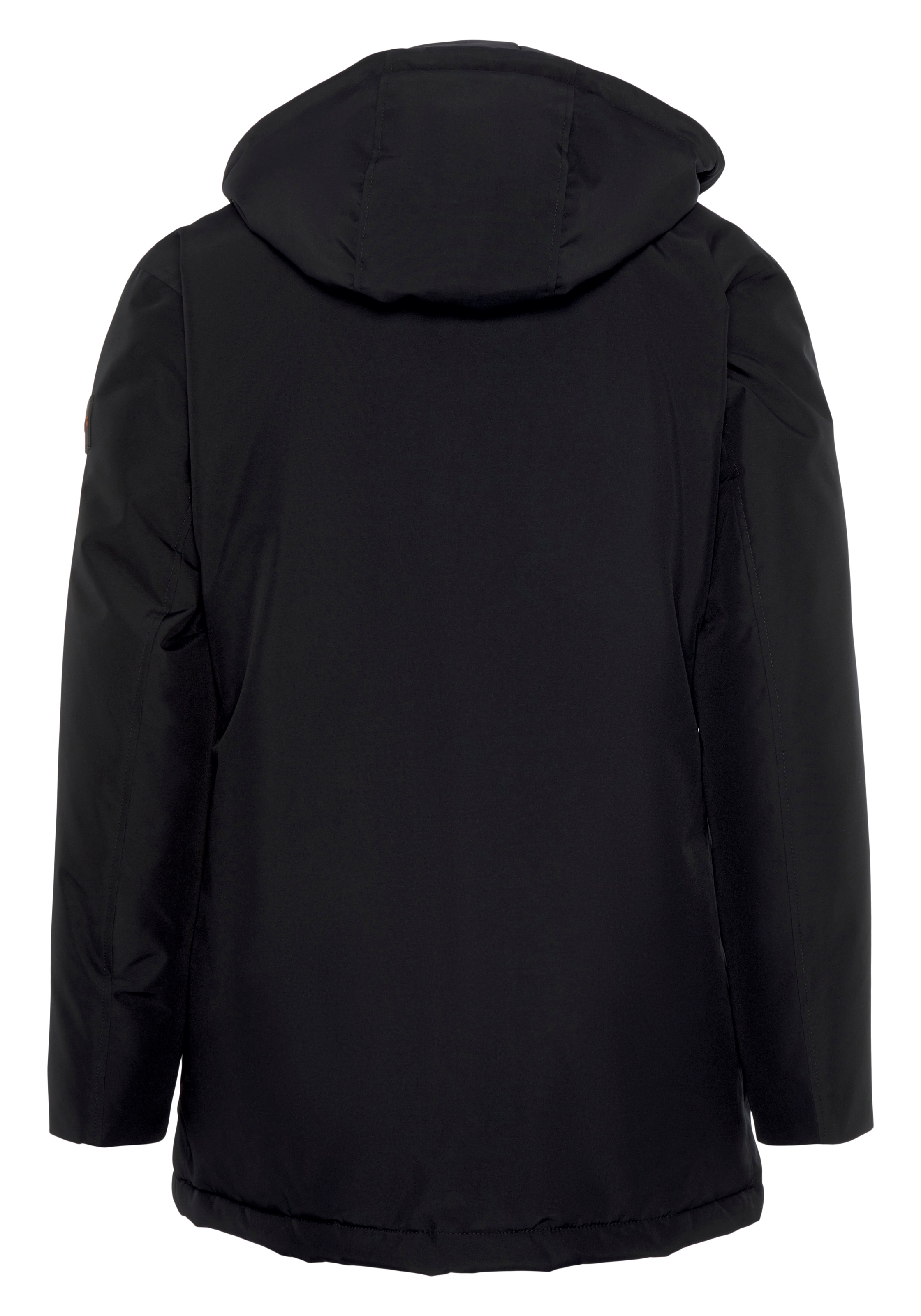 BOSS ORANGE Outdoorjacke »Osiass«, mit Kapuze, mit Knopfverschluss