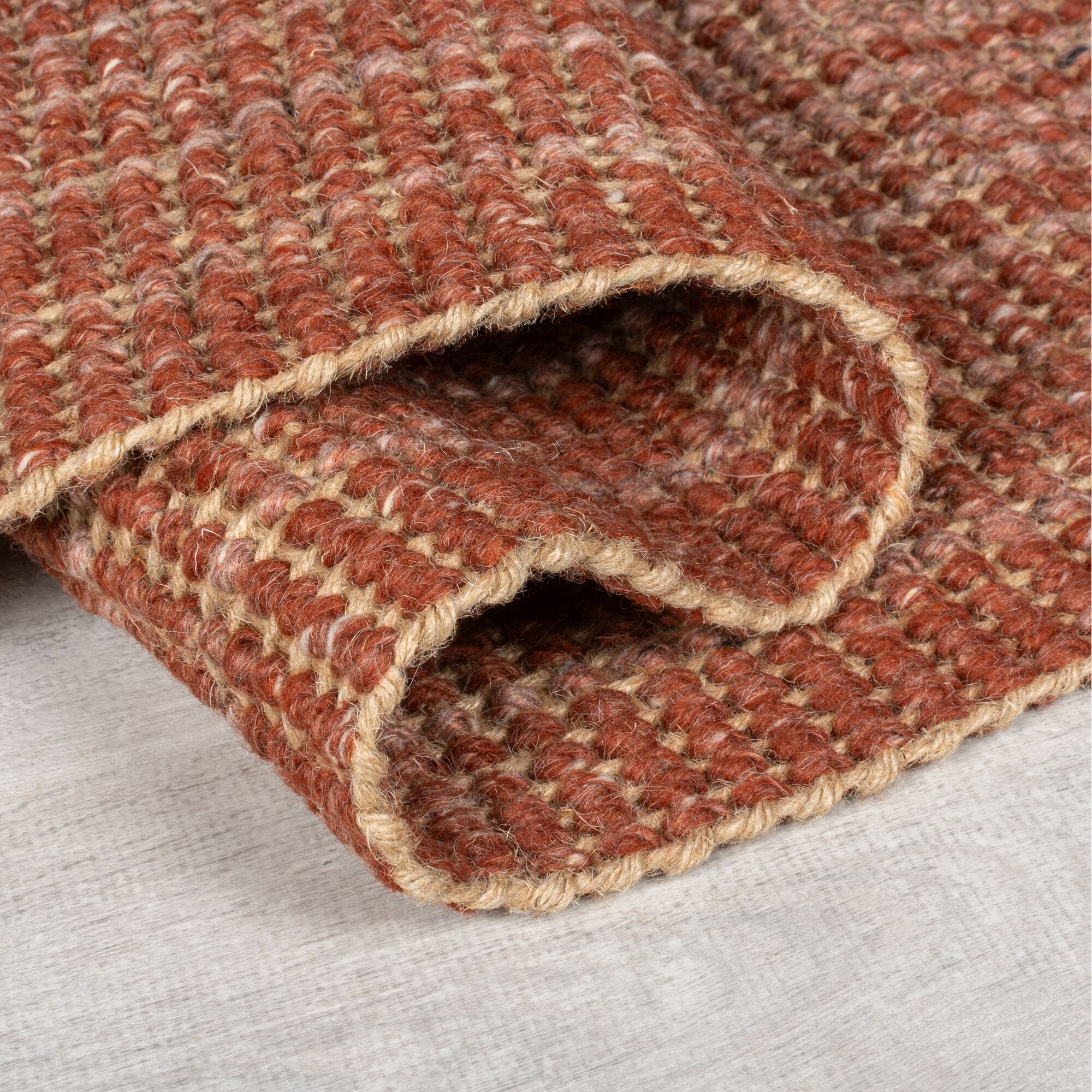 FLAIR RUGS Teppich »Jute Ombre«, rechteckig, 8 mm Höhe günstig online kaufen