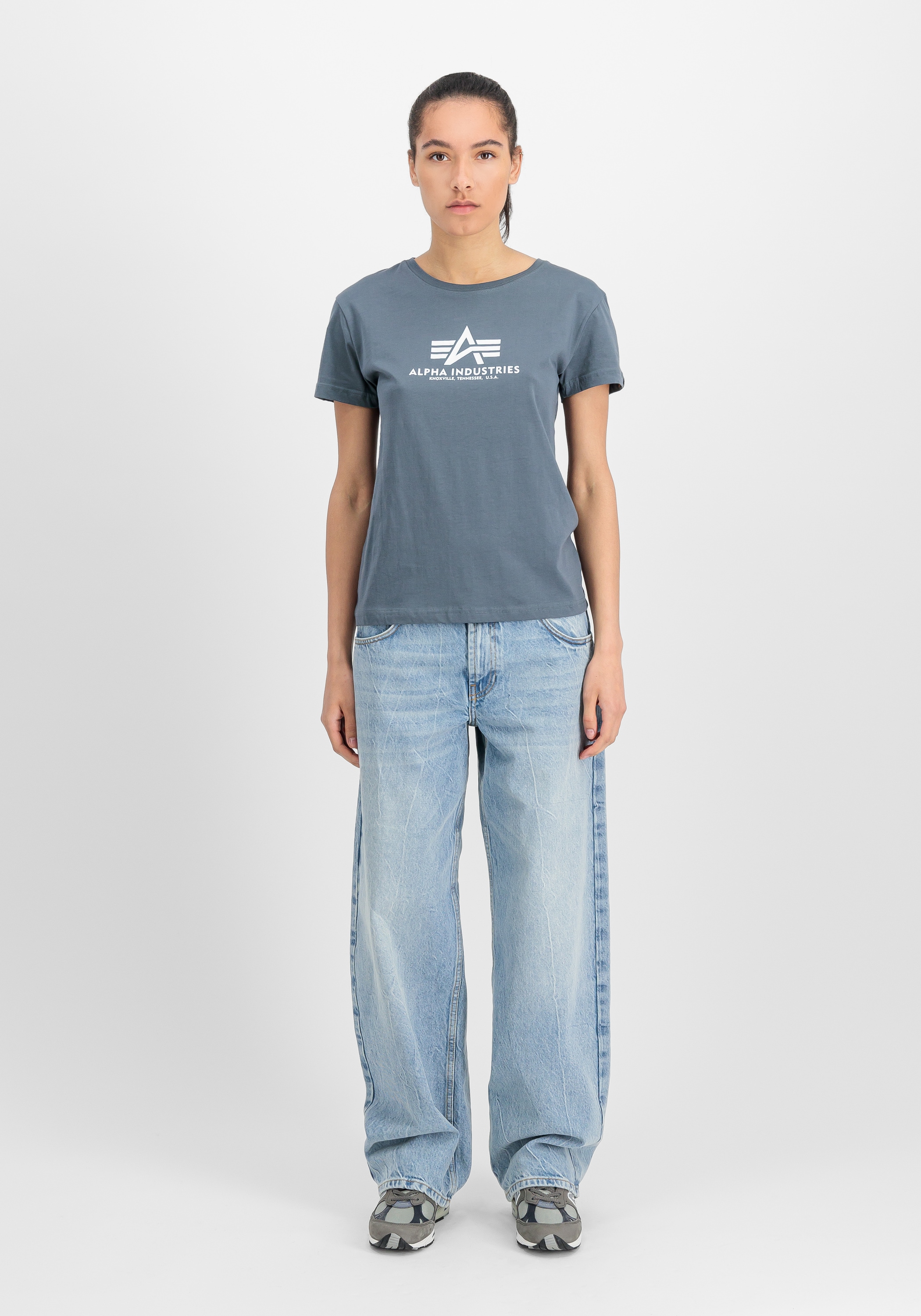 Alpha Industries T-Shirt »Alpha Industries Women - T-Shirts New Basic T-Shirt BL W«