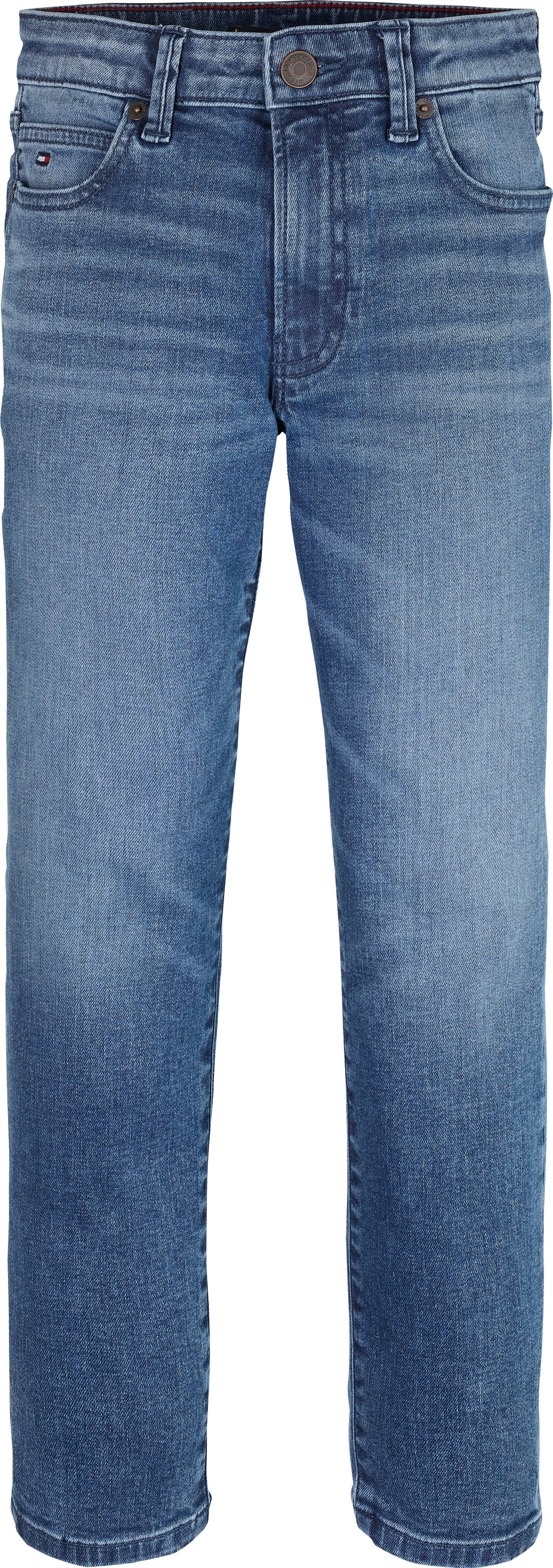 Tommy Hilfiger Straight-Jeans »MODERN STRAIGHT«, für Kinder bis 16 Jahre, in heller Waschung