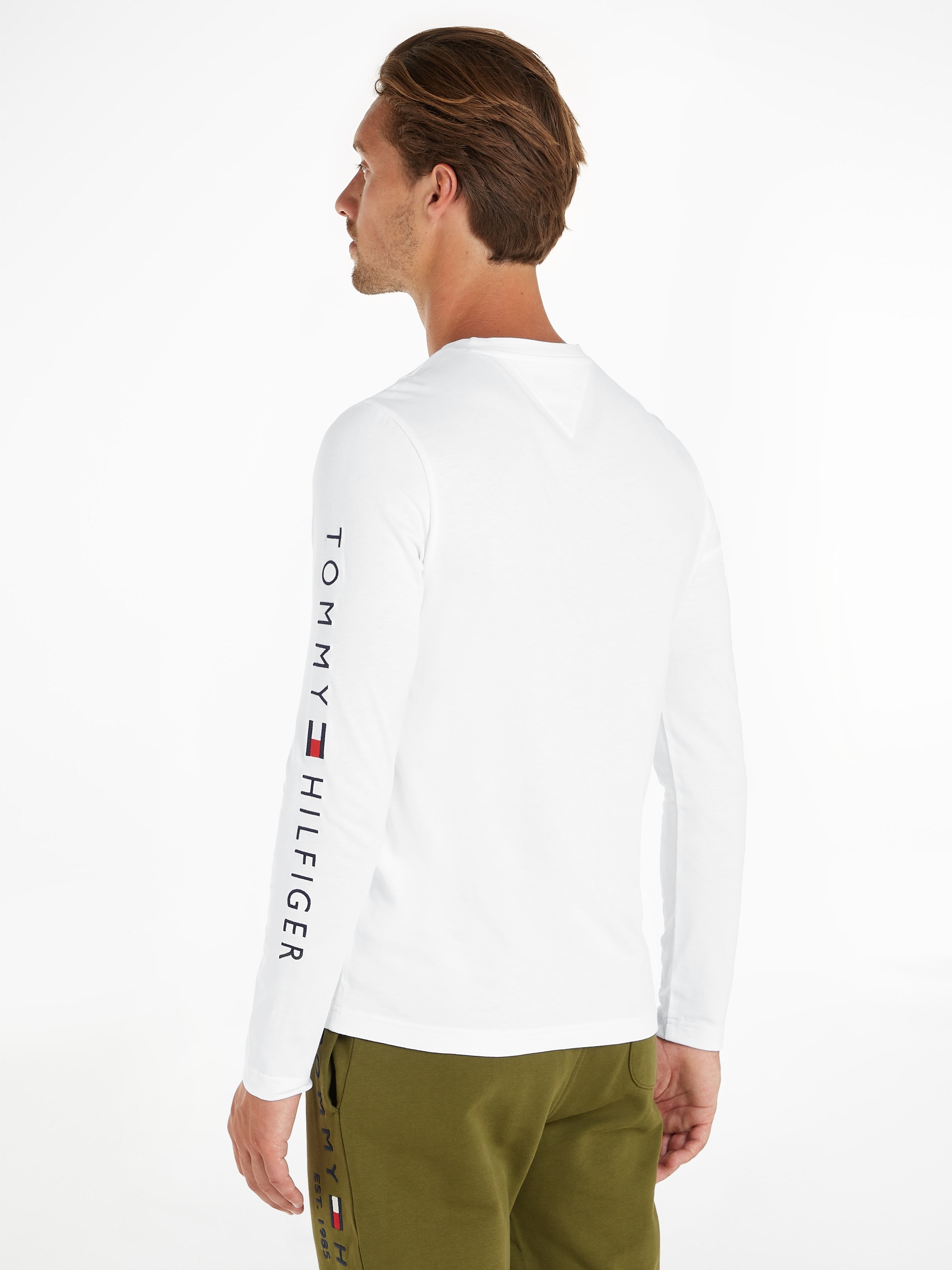 Tommy Hilfiger Longsleeve »TOMMY LOGO LONG SLEEVE TEE«, mit Logodruck