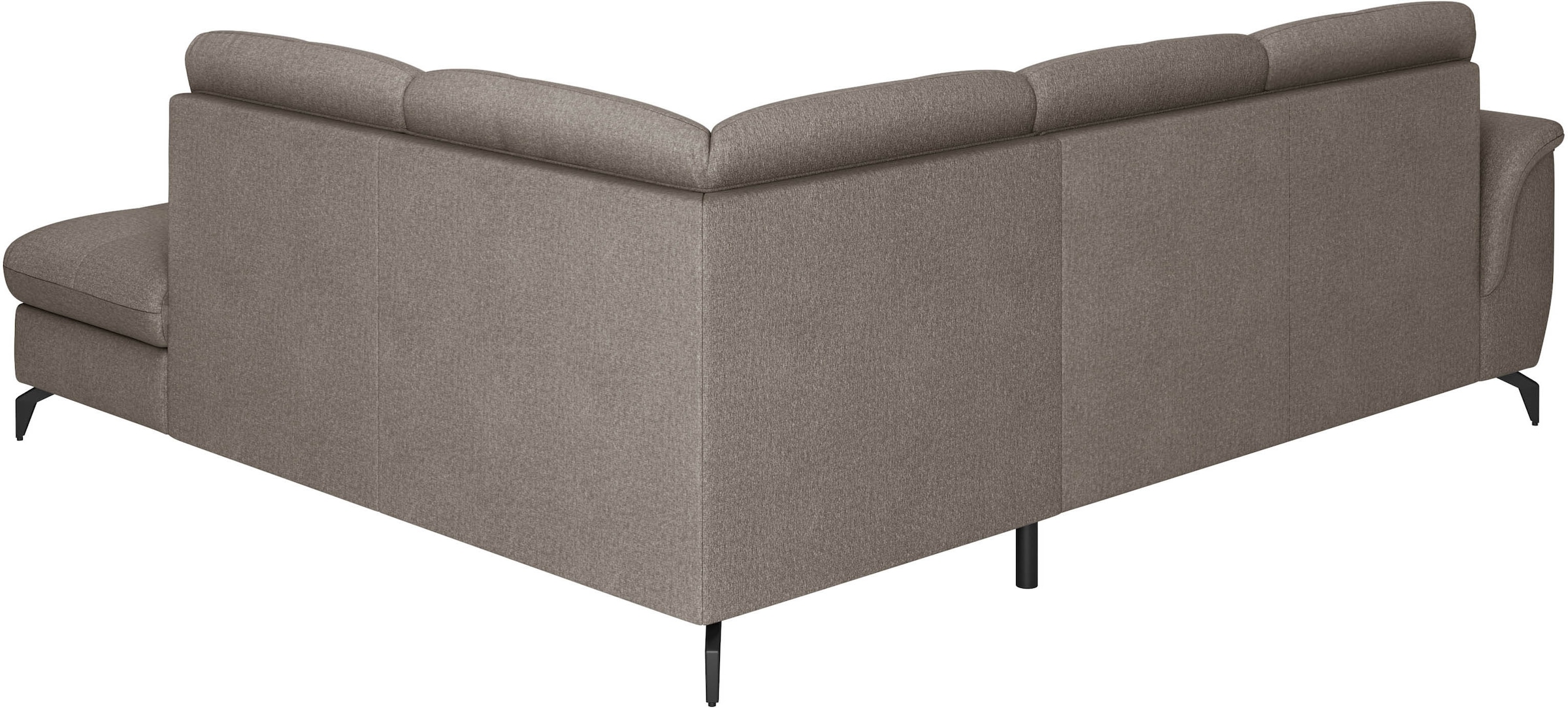 sit&more Ecksofa »Zora L-Form«, wahlweise mit Bettfunktion und Bettkasten