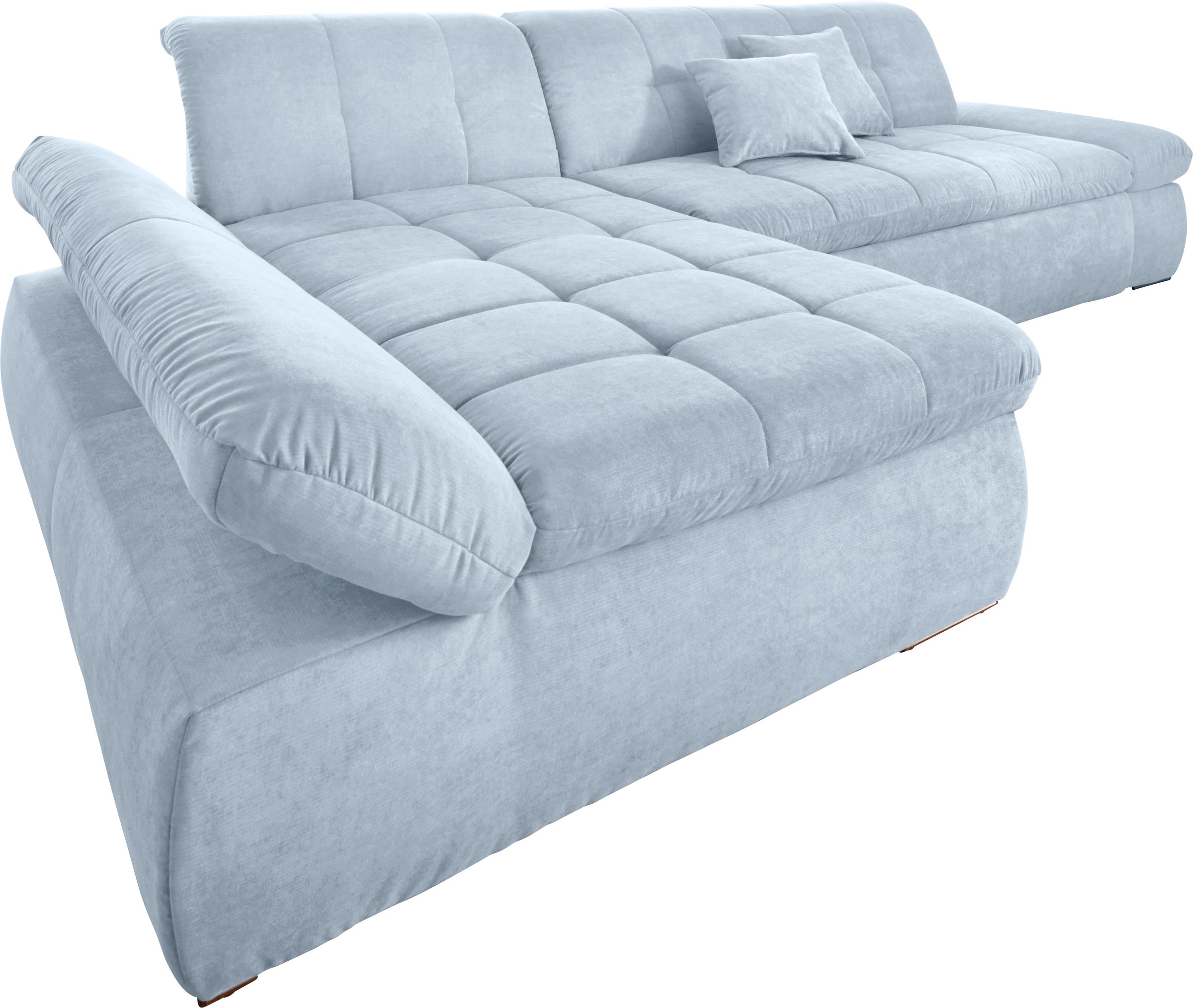 DOMO collection Ecksofa »NMoric XXL, B/T/H: 300/172/80cm, L-Form«, wahlweis günstig online kaufen