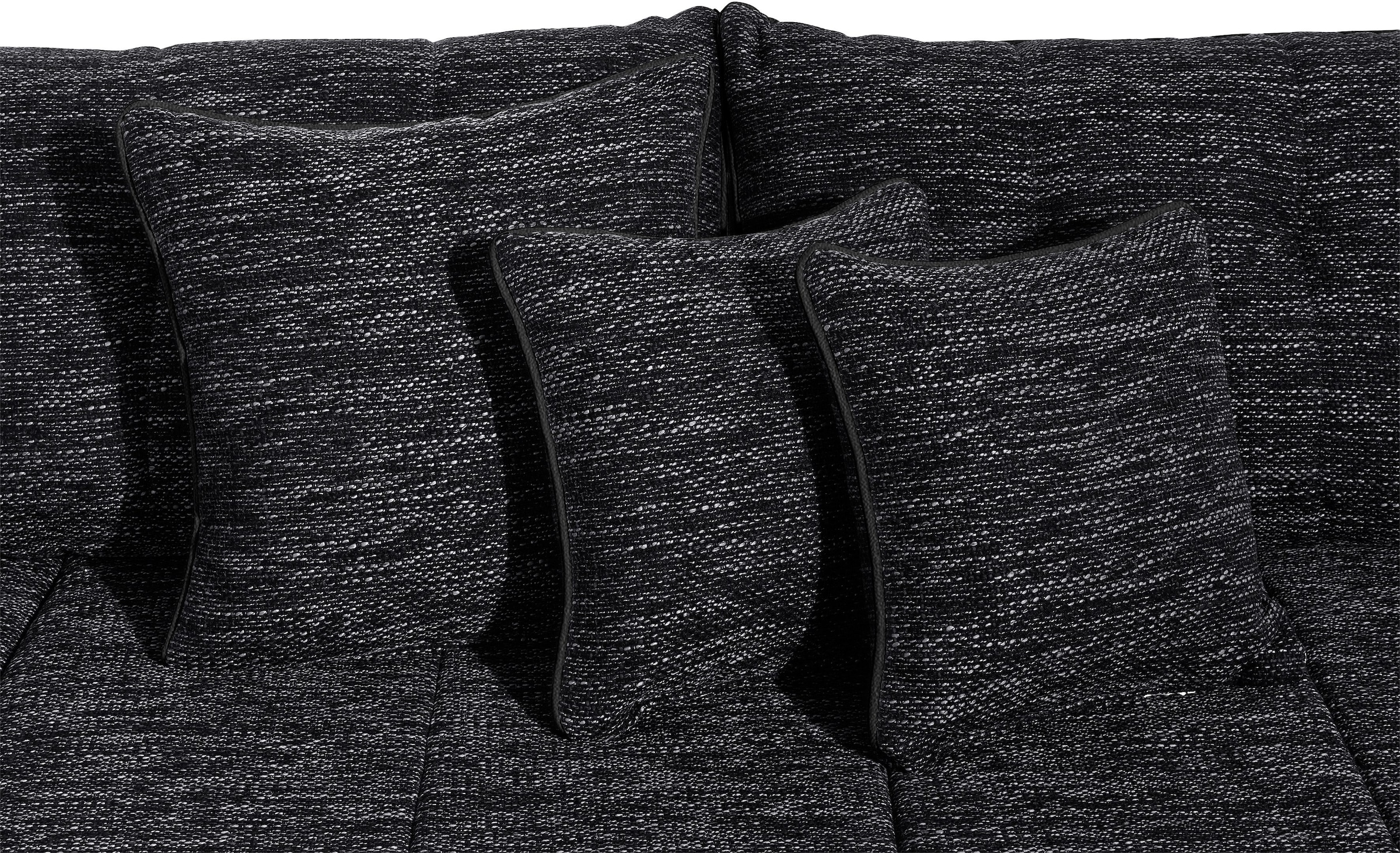 INOSIGN Ecksofa »Boxspringbett Night & Day L-Form mit Dauer-Schlaffunktion o. Armlehnen«, mit Boxspring-Bettfunktion 164x200 cm und Bettkasten, Dauerschläfer!