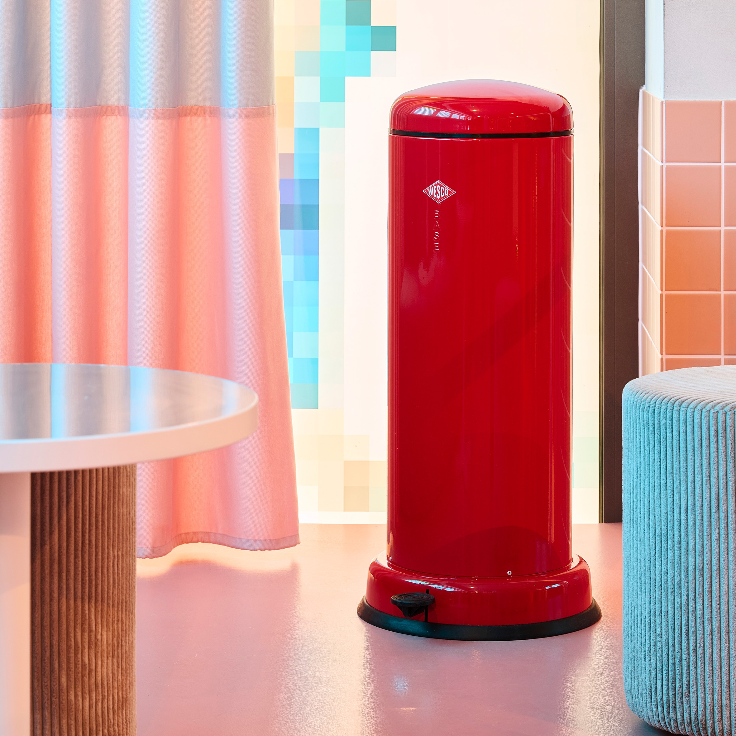WESCO Mülleimer »Baseboy«, 1 Behälter, Abfallsammler mit Dämpfer + Dämpferh günstig online kaufen