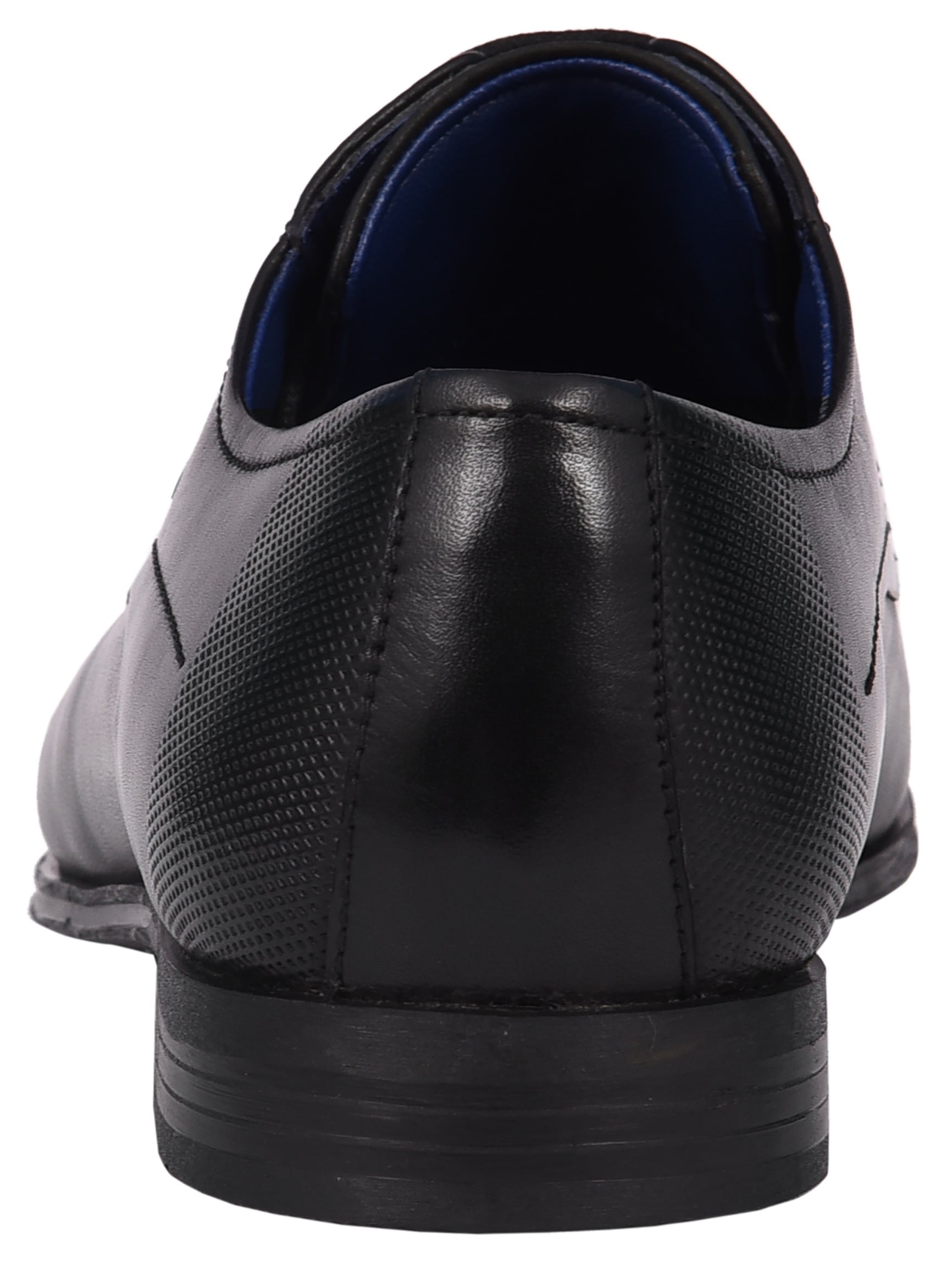 bugatti Schnürschuh, Blockabsatz, Abendschuh, Businessschuh, Festtagsschuh, Logoprägung