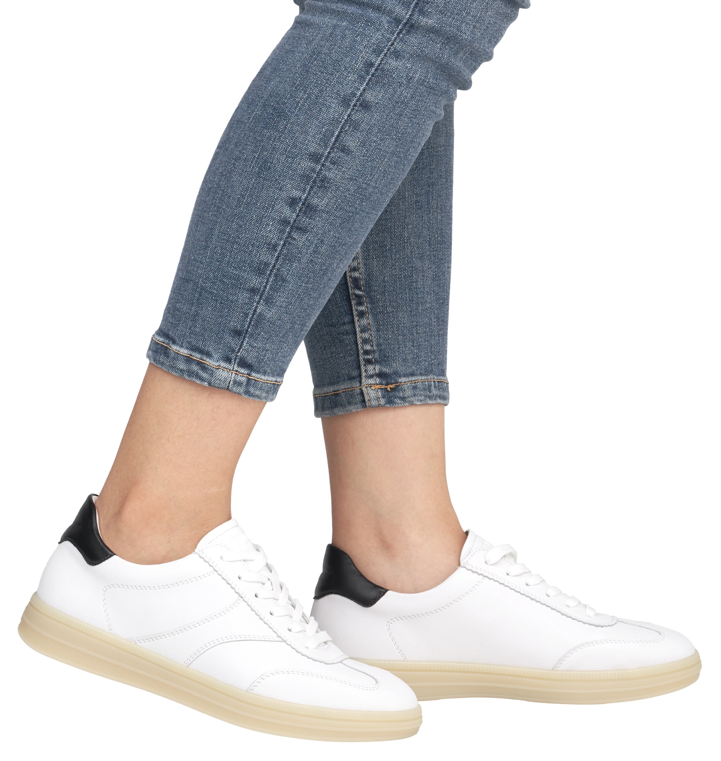 Remonte Sneaker  , Freizeitschuh, Halbschuh, Schnürschuh mit gepolstertem Schaftrand