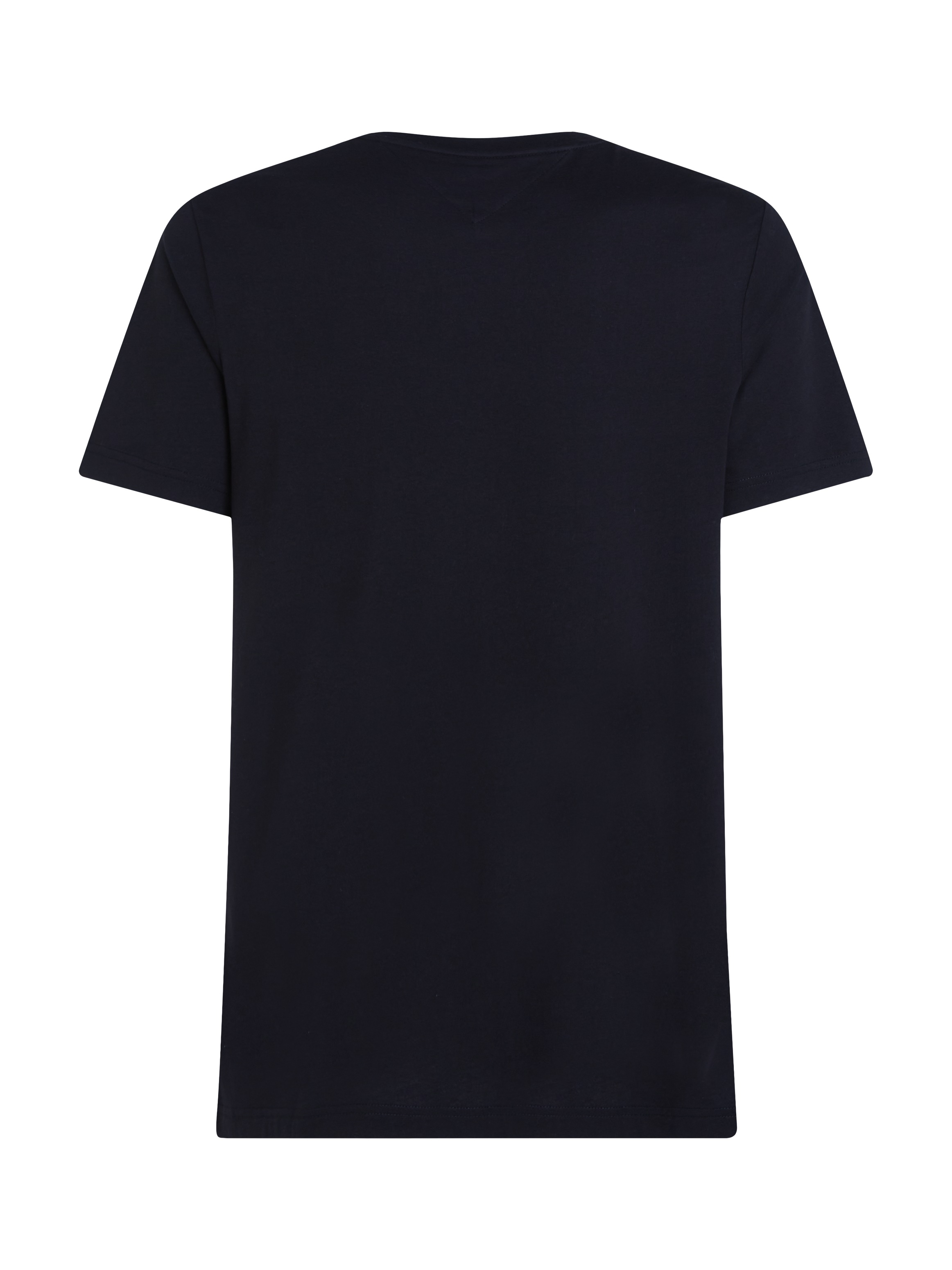 Tommy Hilfiger V-Shirt »ESSENTIAL V-NECK TEE mit V-Ausschnitt und Markenlabel« unifarben, casual, regular fit, Baumwolle, V-Ausschnitt