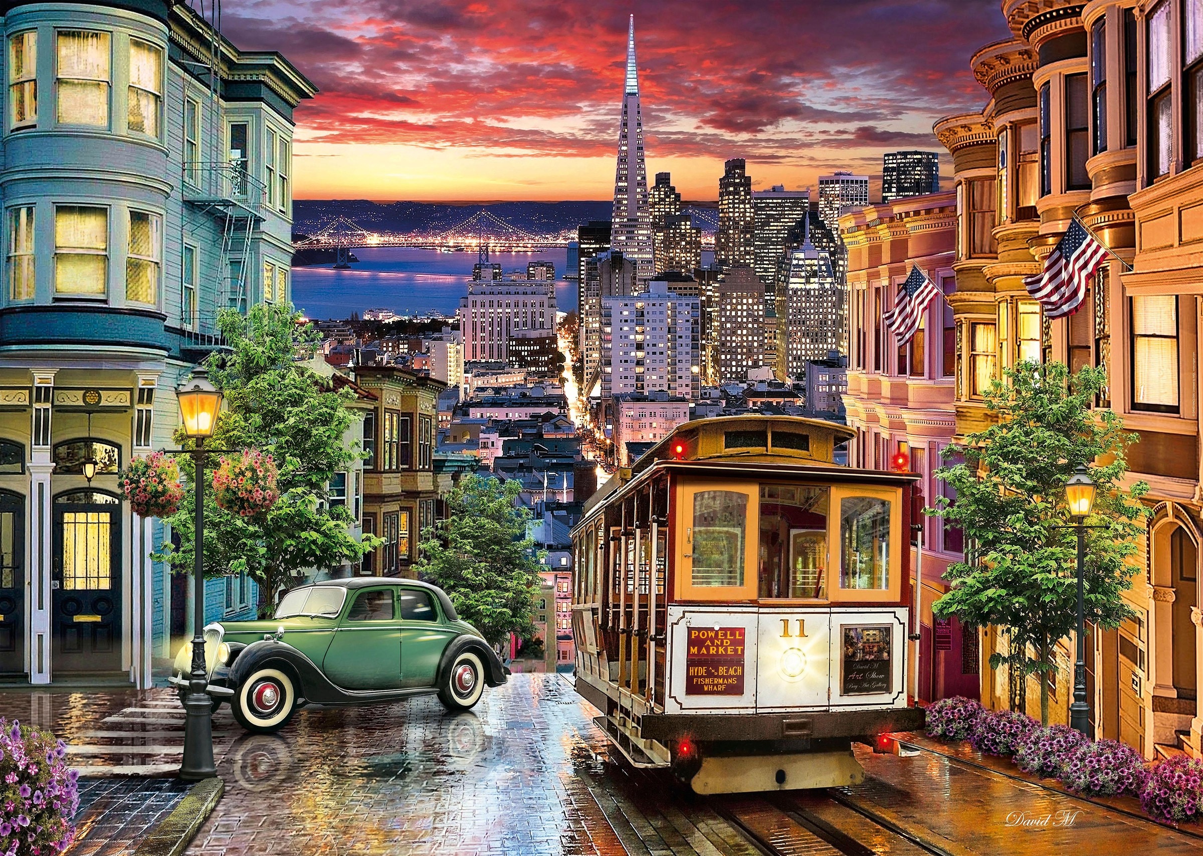 Clementoni® Puzzle »High Quality Collection, San Francisco«, Made in Europe