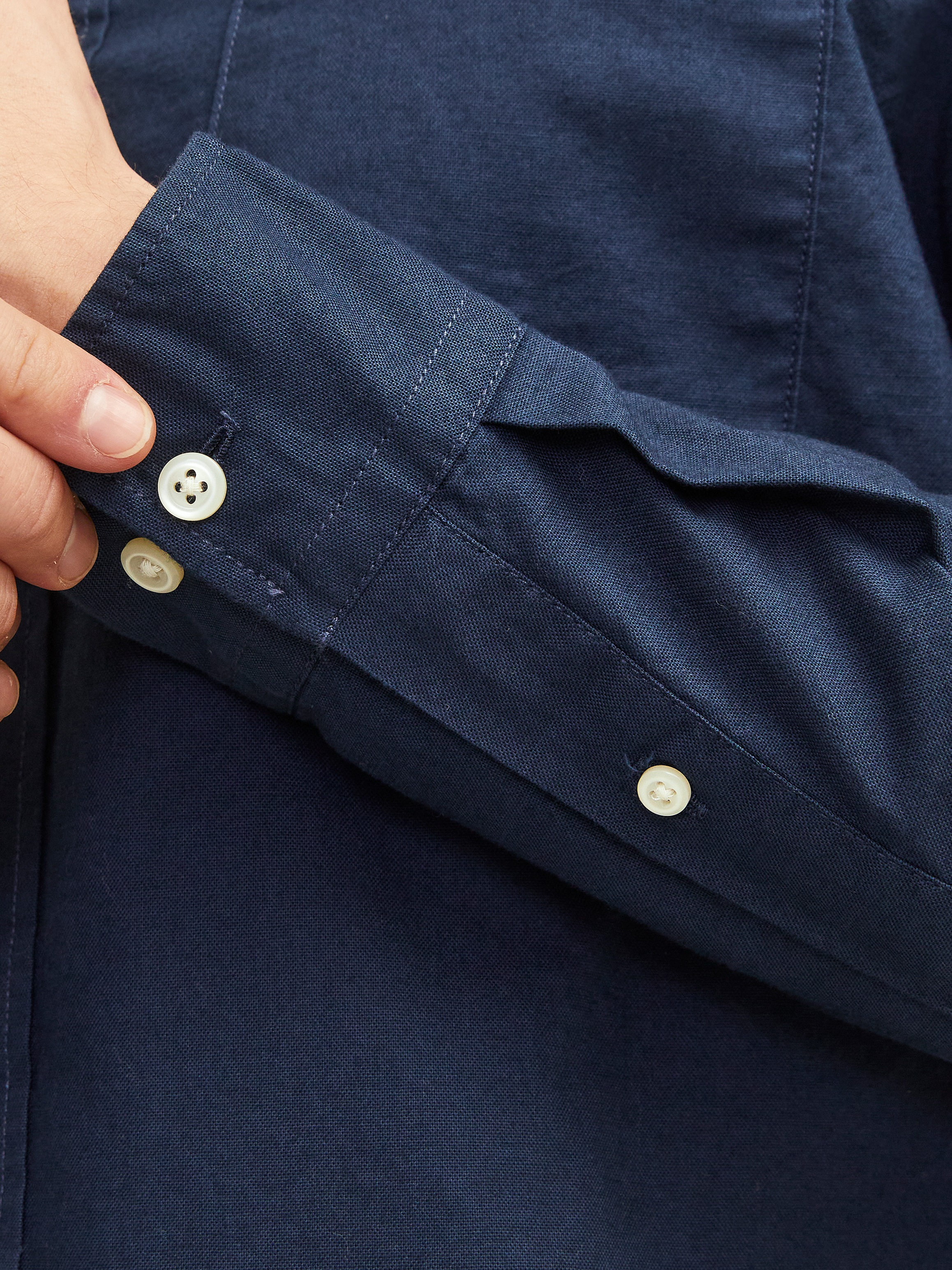 Jack & Jones PlusSize Langarmhemd »JPRBLUBROOK OXFORD SHIRT L/S NOOS PLS«